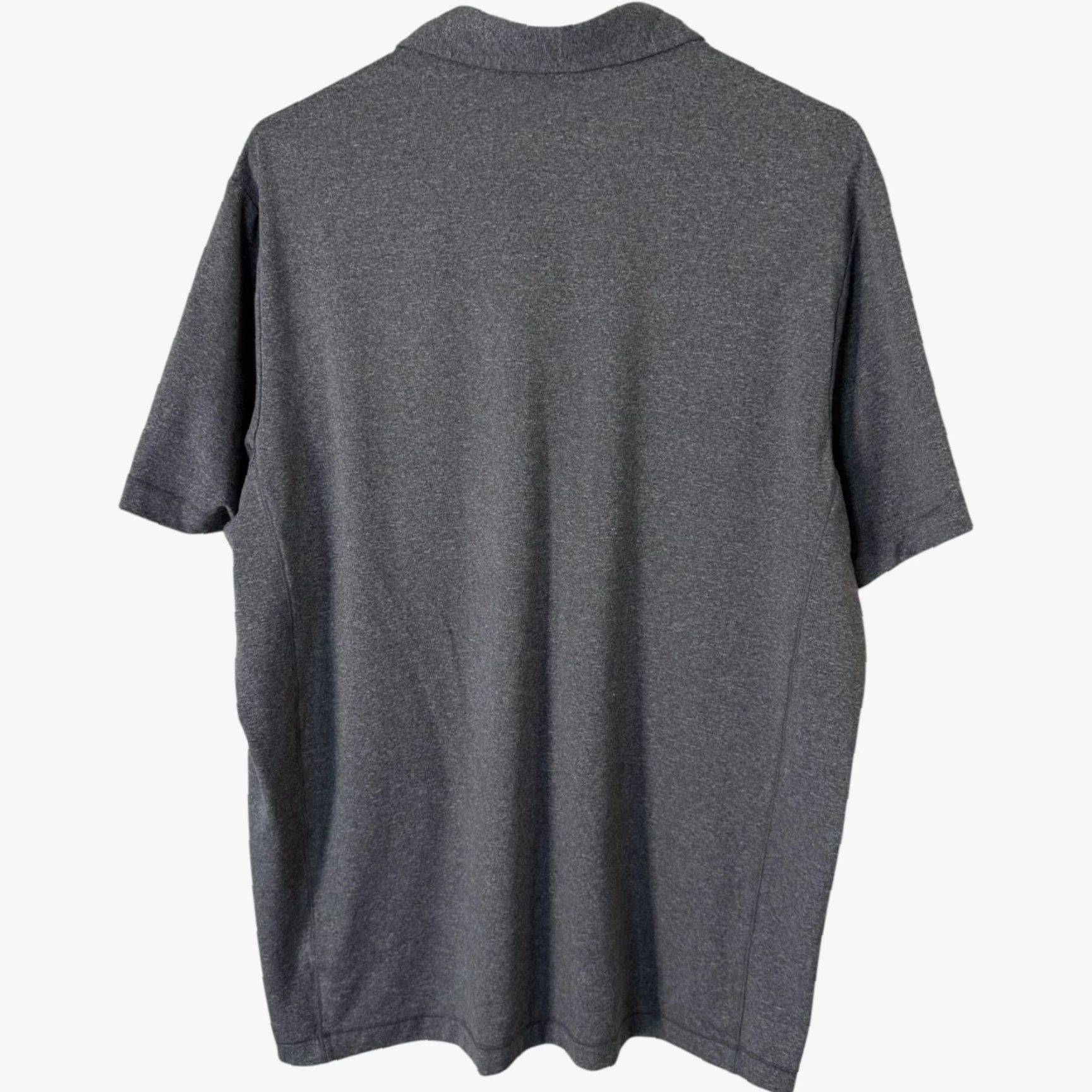 UNTUCKit UNTUCKit Performance Stretch Short-Sleeve Polo Shirt Gray Men's XL Golf Casual Shirt Size US XL / EU 56 / 4 - 4 Thumbnail