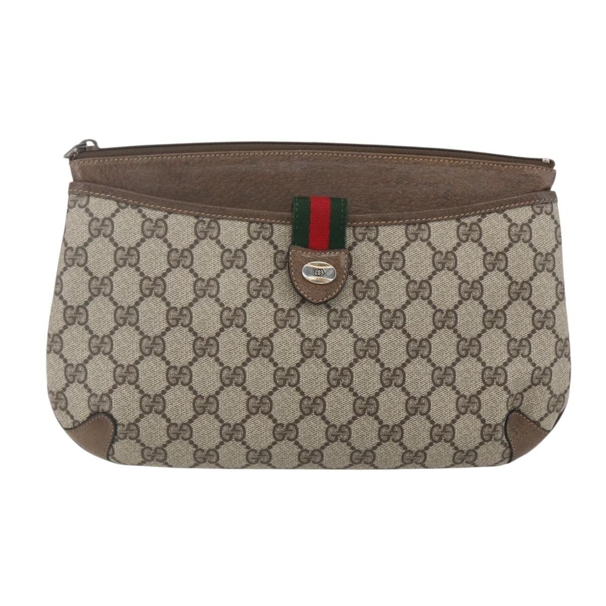 Gucci Gucci Vintage Web Crossbody Bag GG Coated Canvas Size ONE SIZE - 1 Thumbnail