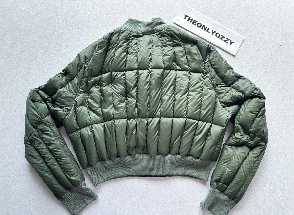 Rick Owens Rick Owens Green bomber liner Jacket Cropped sz 54 Size US L / EU 52-54 / 3 - 4 Thumbnail