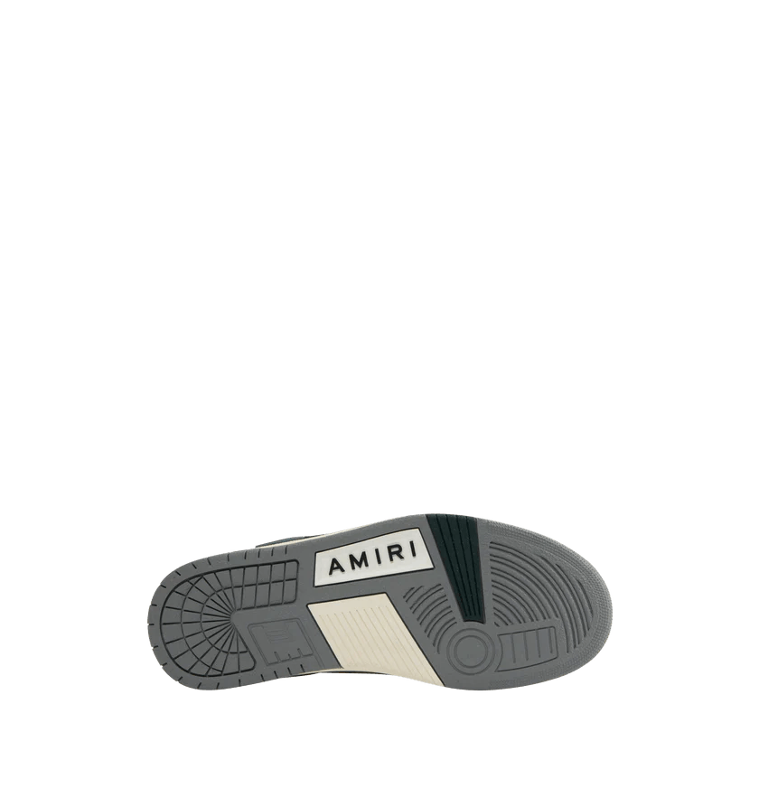Amiri o1h1sh10525 Varsity Skel Low Top Sneaker in Evergreen Size US 12 / EU 45 - 5 Thumbnail