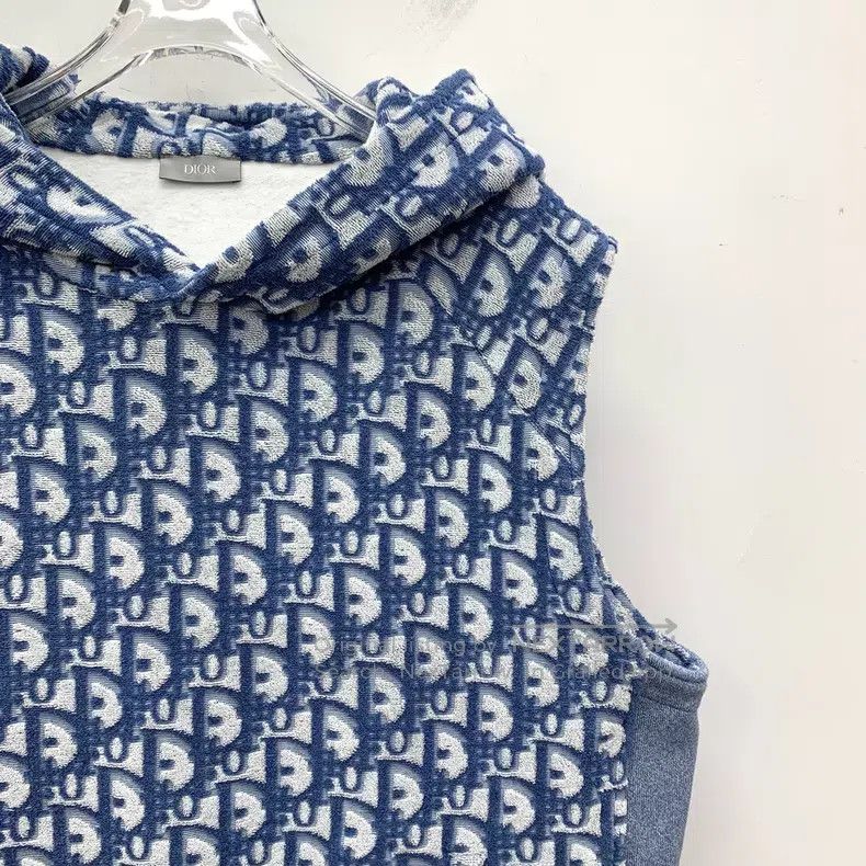 Dior Dior Beachwear limited series blue logo jacquard full prin Size US XL / EU 56 / 4 - 3 Thumbnail
