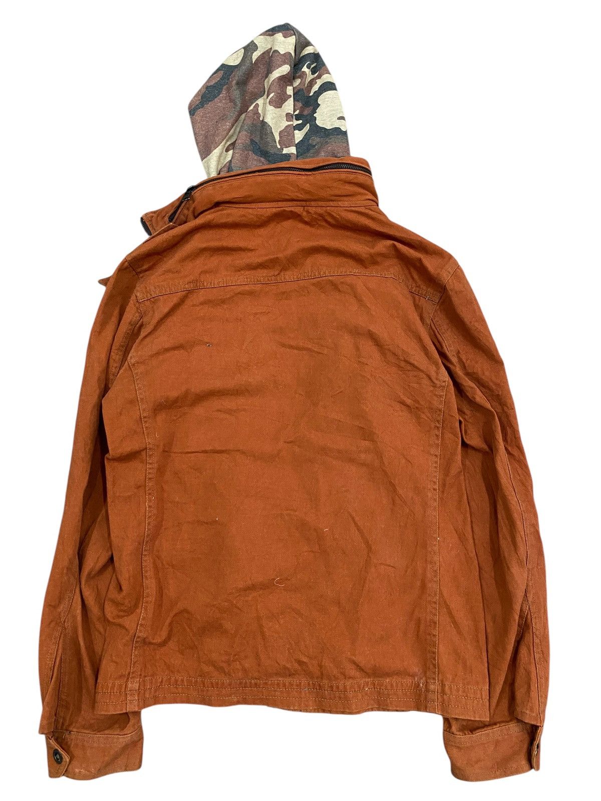 In The Attic In The Attic Military Style Jacket – with Camo Hoodie Size US M / EU 48-50 / 2 - 2 Thumbnail