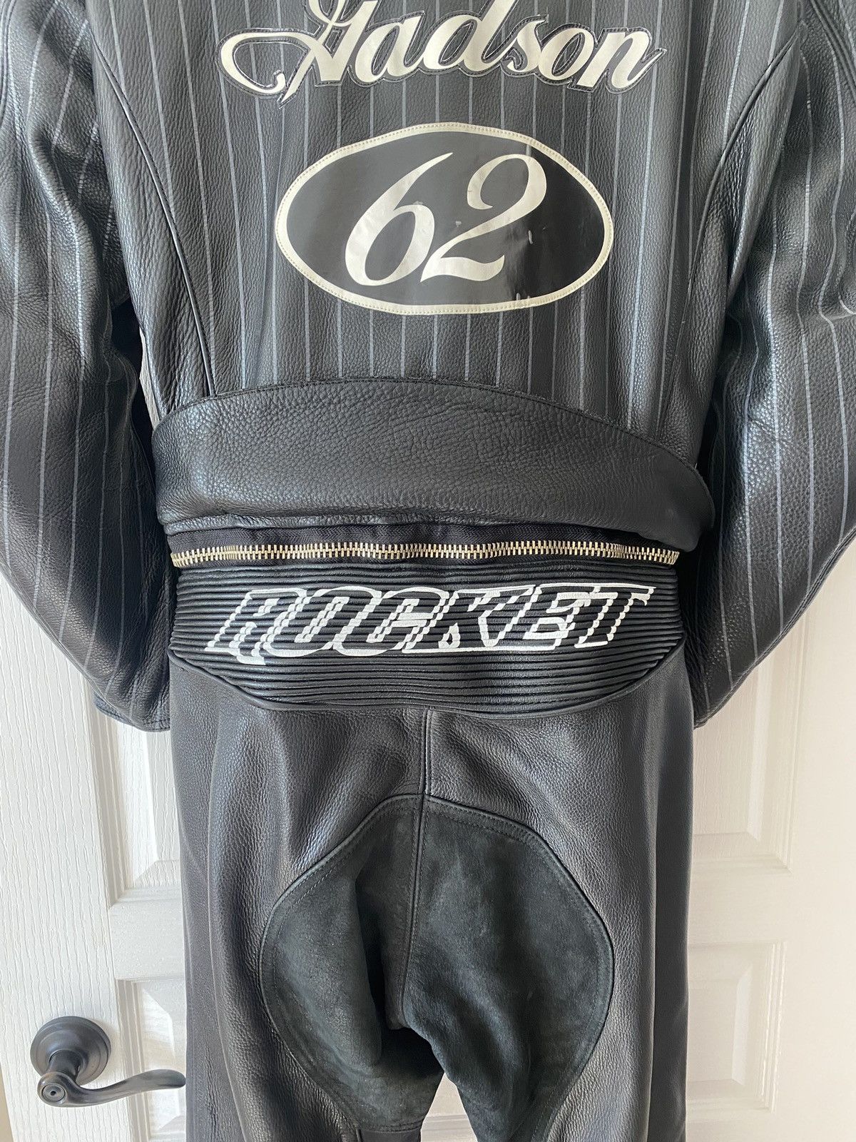 Joe Rocket Custom Monster Energy Leather Two Piece Racing Suit Size US L / EU 52-54 / 3 - 9 Thumbnail