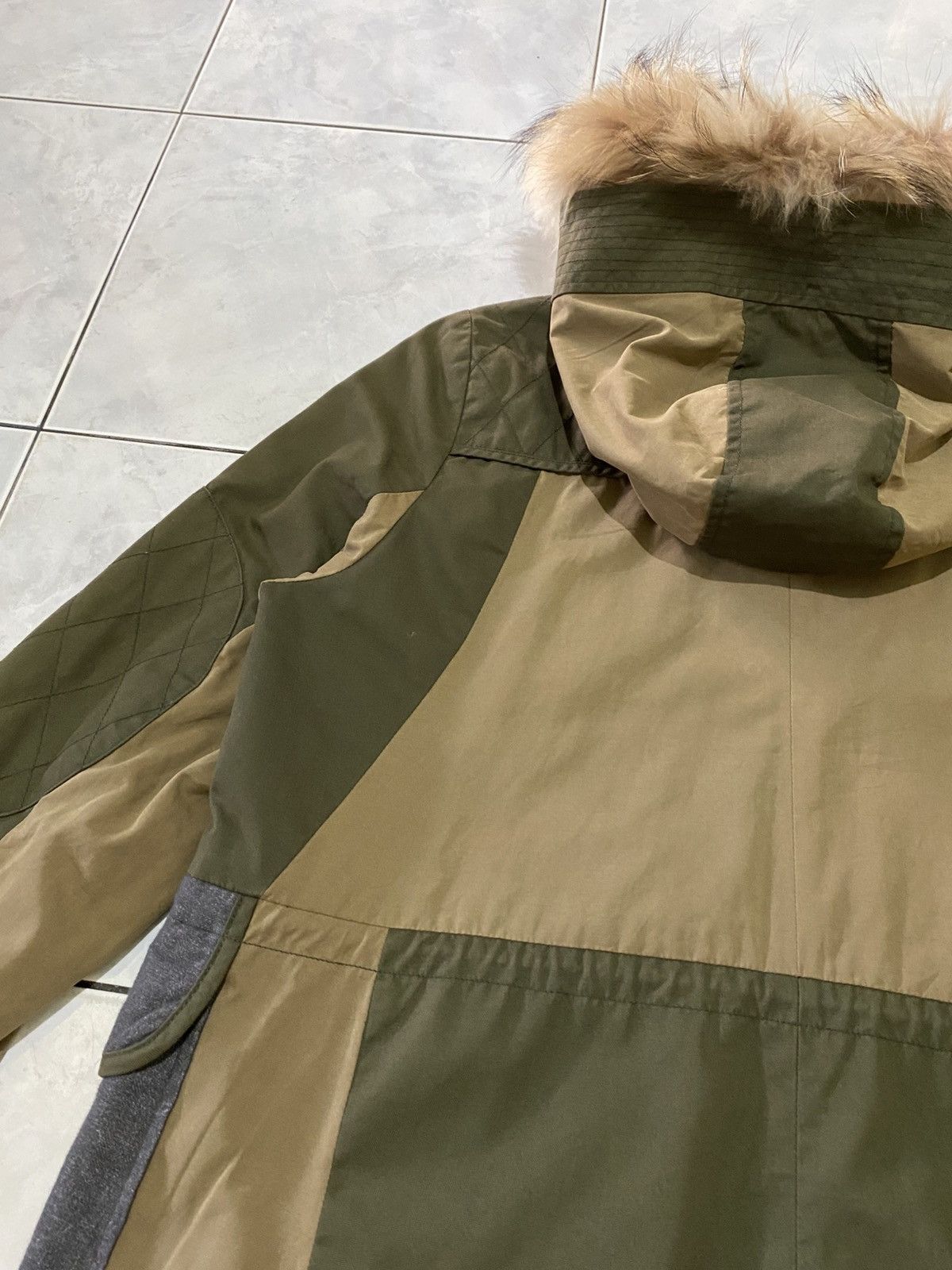 Japanese Brand Fur Us N Them Utility Hooded Colorblock Outdoor Military Size US XL / EU 56 / 4 - 14 Thumbnail