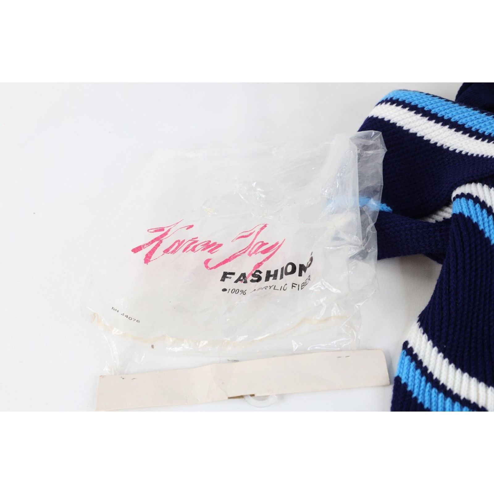 Vintage NOS Vintage 70s Streetwear 2 Piece Winter Neck Scarf Beanie Size ONE SIZE - 3 Thumbnail