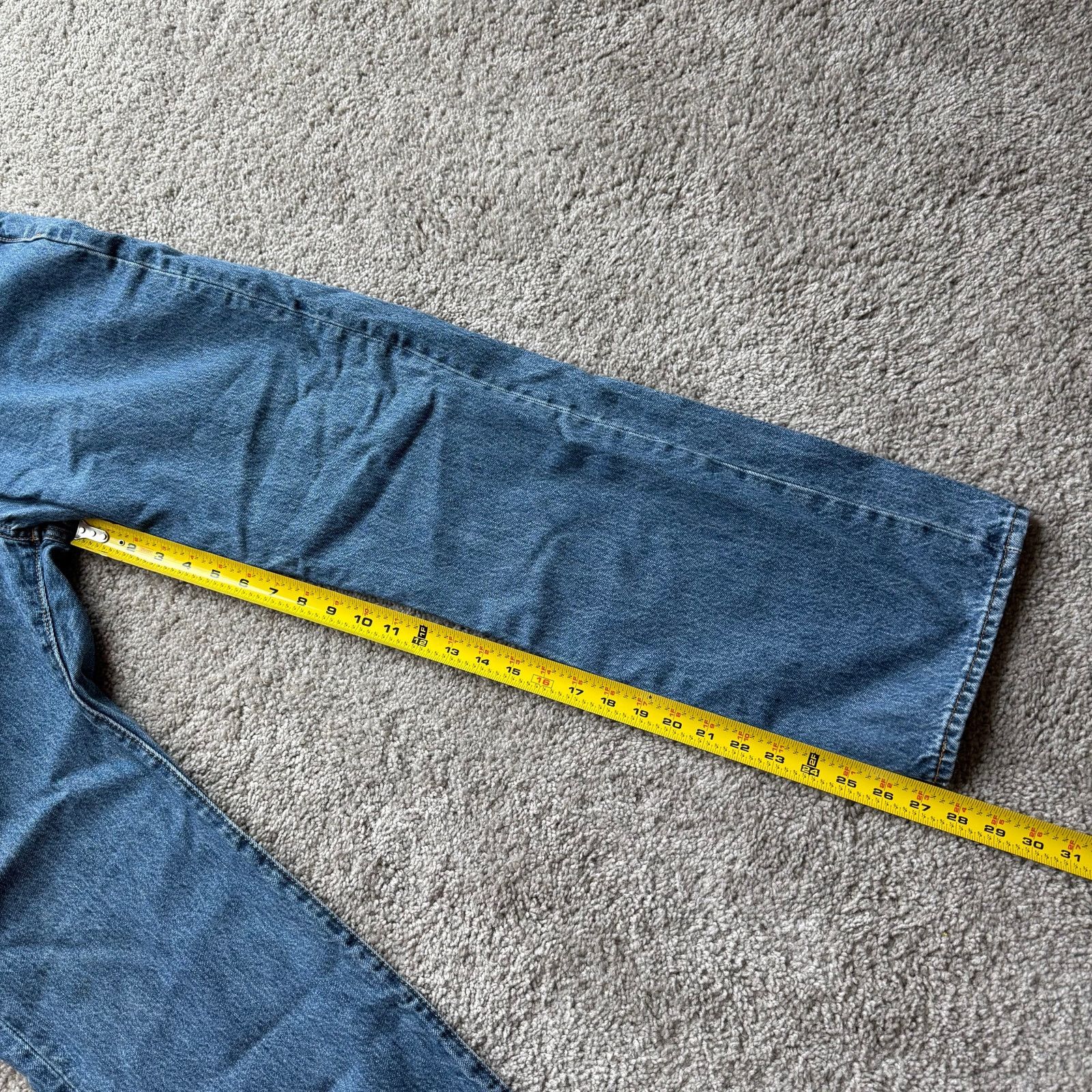 Levi's Vintage Levis 501 Blue Denim Jeans Mens 36x32 Casual Fit Size US 36 / EU 52 - 8 Thumbnail
