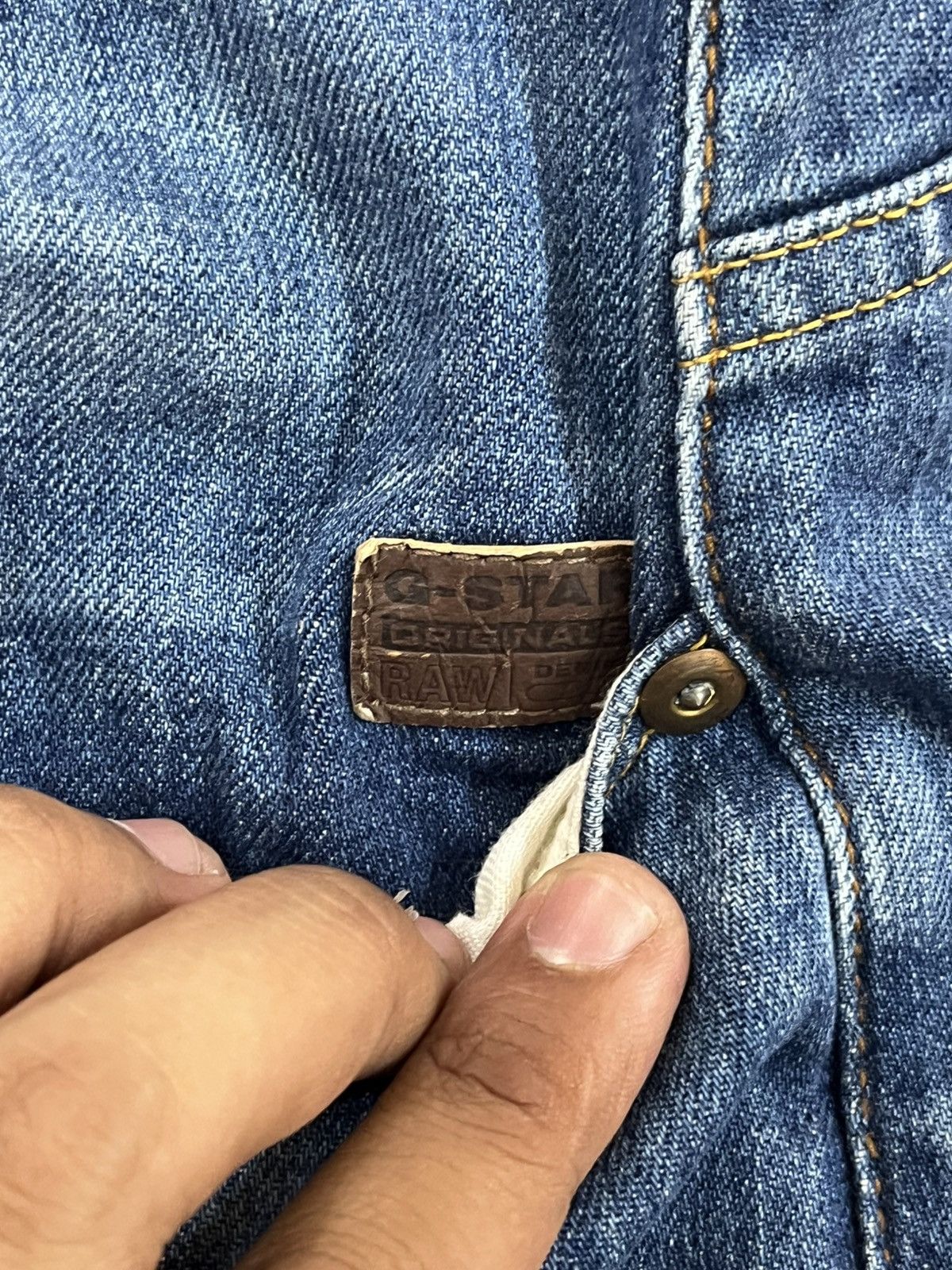 G-Star Vintage G Star Baggy Denim Size US 33 - 11 Thumbnail