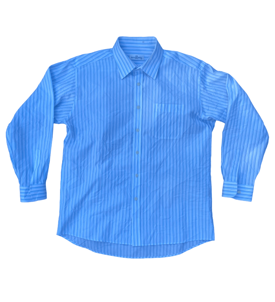 Balenciaga Vintage Balenciaga White Stripes Button Ups Size US L / EU 52-54 / 3 - 1 Thumbnail