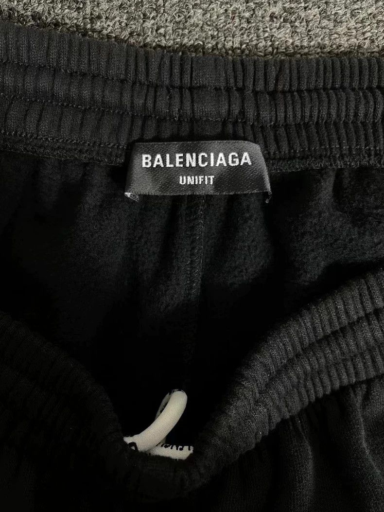 Balenciaga Balenciaga size M NASA Logo Embroidered Black Sweatpants Size US 27 - 4 Thumbnail