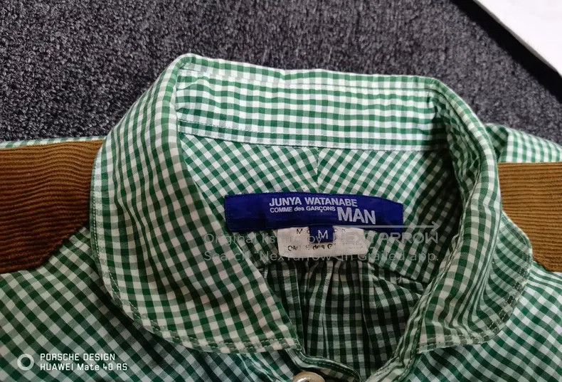 Junya Watanabe Junya Watanabe Corduroy Patchwork Shirt Size US M / EU 48-50 / 2 - 6 Thumbnail
