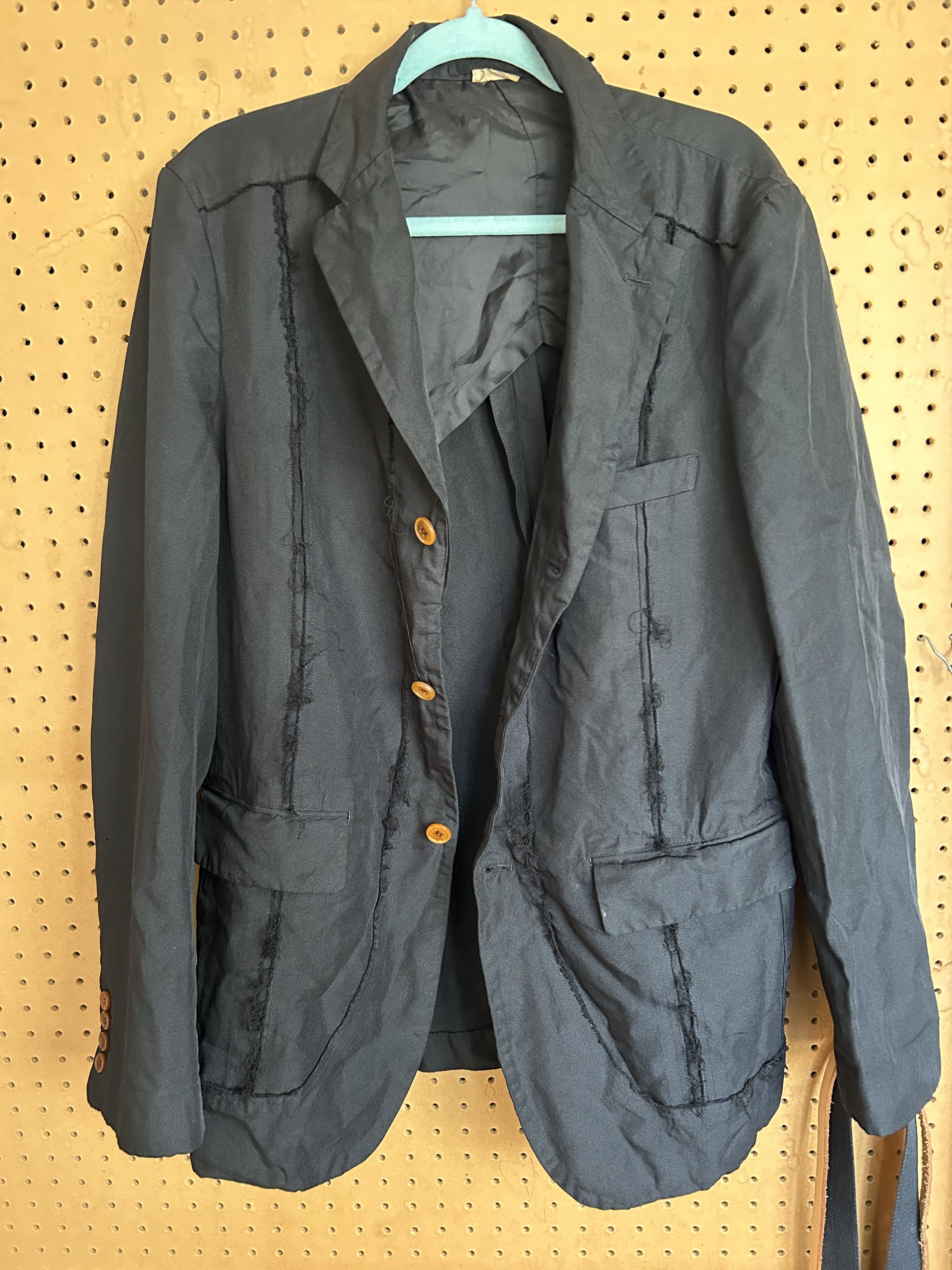 Comme des Garcons Homme Deux COMME des GARCONS HOMME DEUX Poly jacekt Size US XL / EU 56 / 4 - 2 Thumbnail