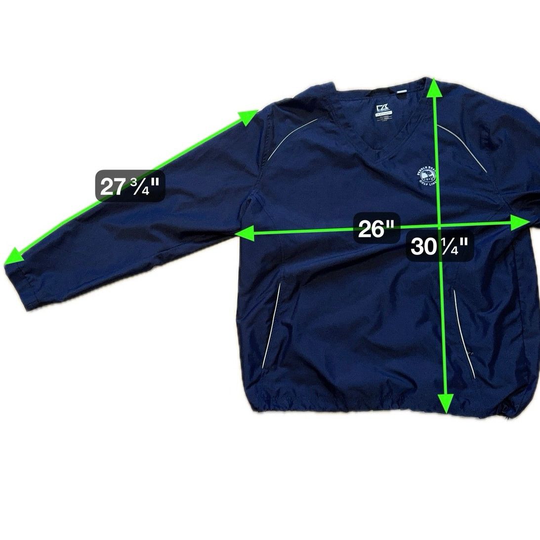 Cutter & Buck Cutter & Buck Pebble Beach Golf Links XXL Pullover Jacket Size XXL / US 16-18 / IT 52-54 - 9 Thumbnail