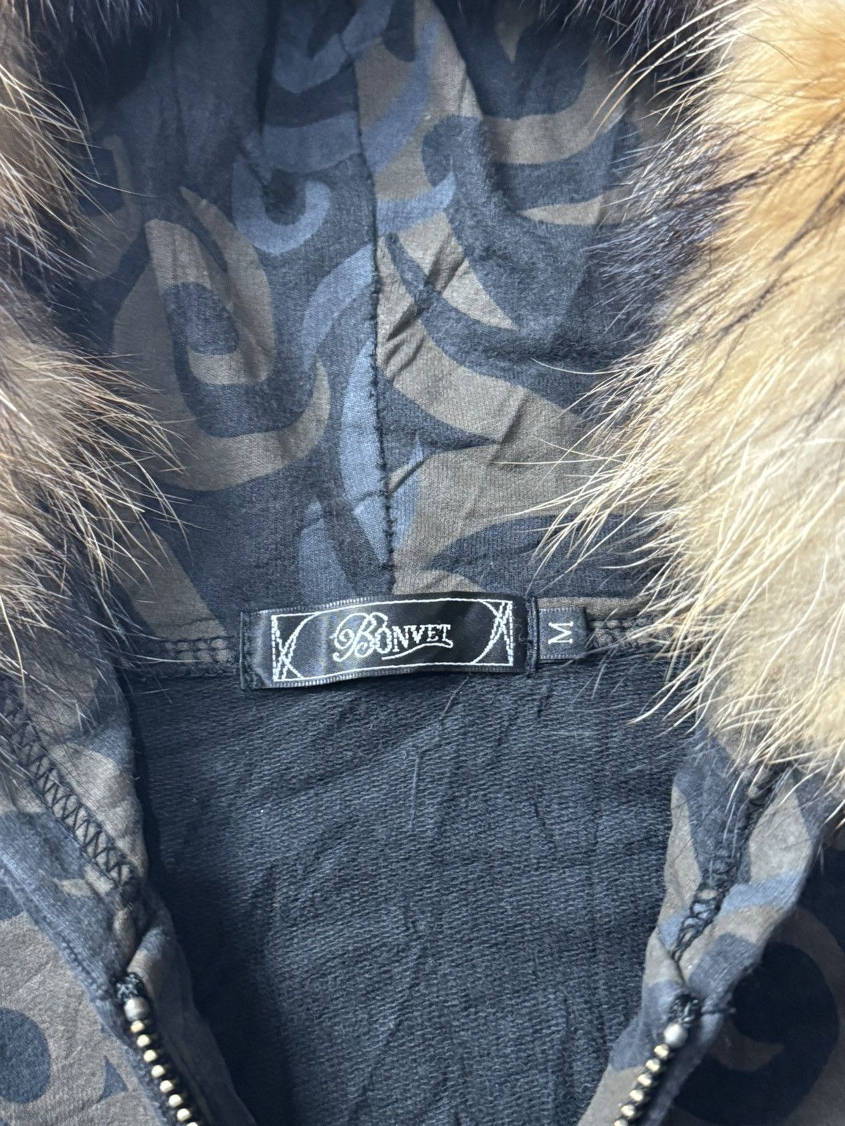 Hysteric Glamour × If Six Was Nine × Japanese Brand Fur Tribal Zipper Hoodie Bonvet Ifsixwasnine lgn style Size US M / EU 48-50 / 2 - 6 Thumbnail