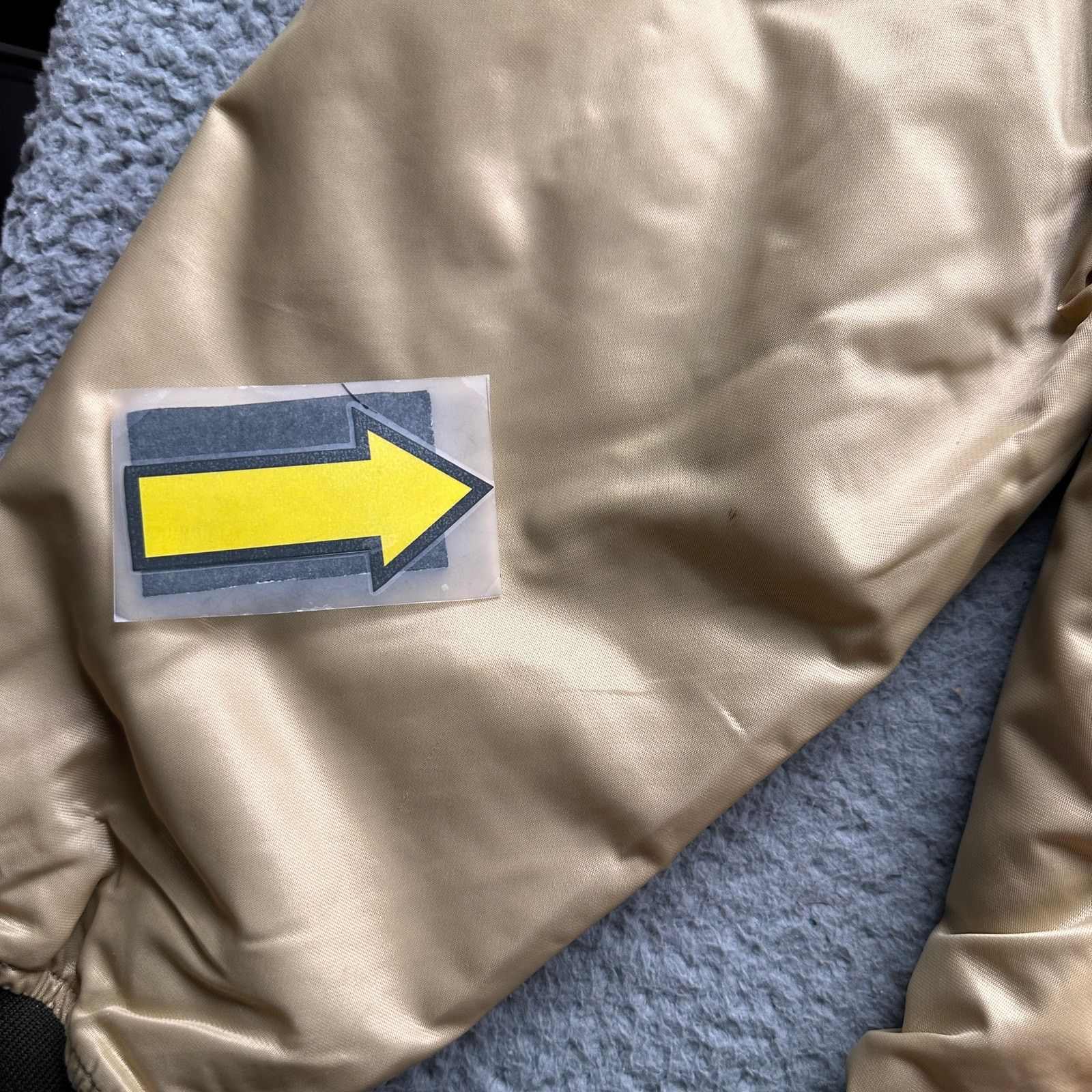 Rocawear Rocawear Nylon Gold Bomber Varsity Full Zip Jacket Mens 3XL Size US XXL / EU 58 / 5 - 10 Thumbnail