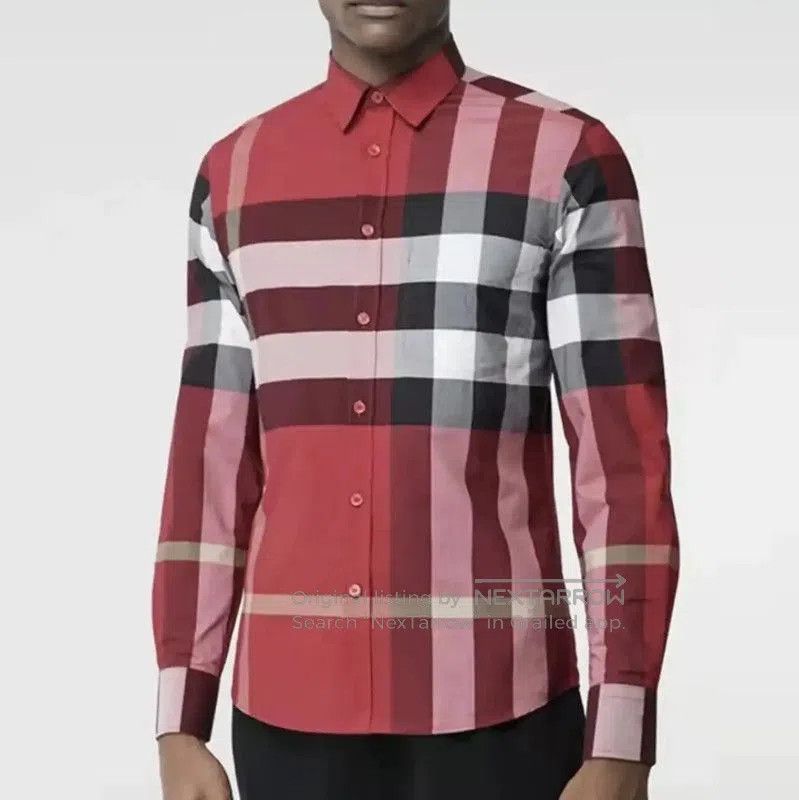 Other Burberry Color Block Cotton Long Sleeve Shirt. Size XS / US 0-2 / IT 36-38 - 9 Thumbnail