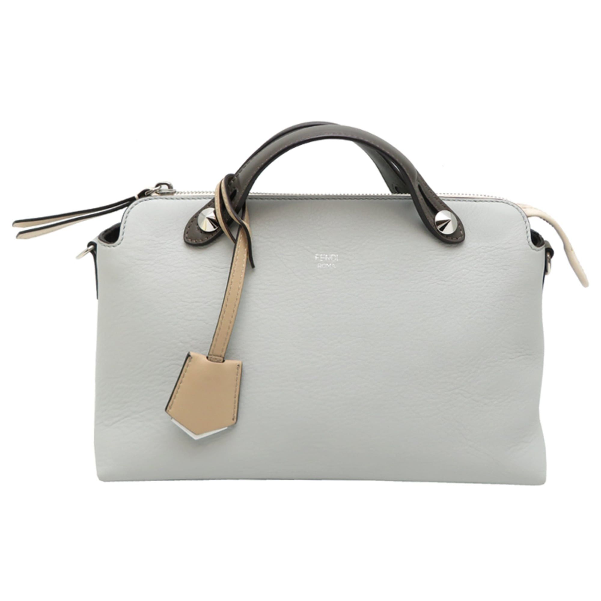 Fendi Fendi By The Way Women's Handbag (8BL124-50J) - Leather, Beige (Strap missing) Size ONE SIZE - 1 Thumbnail