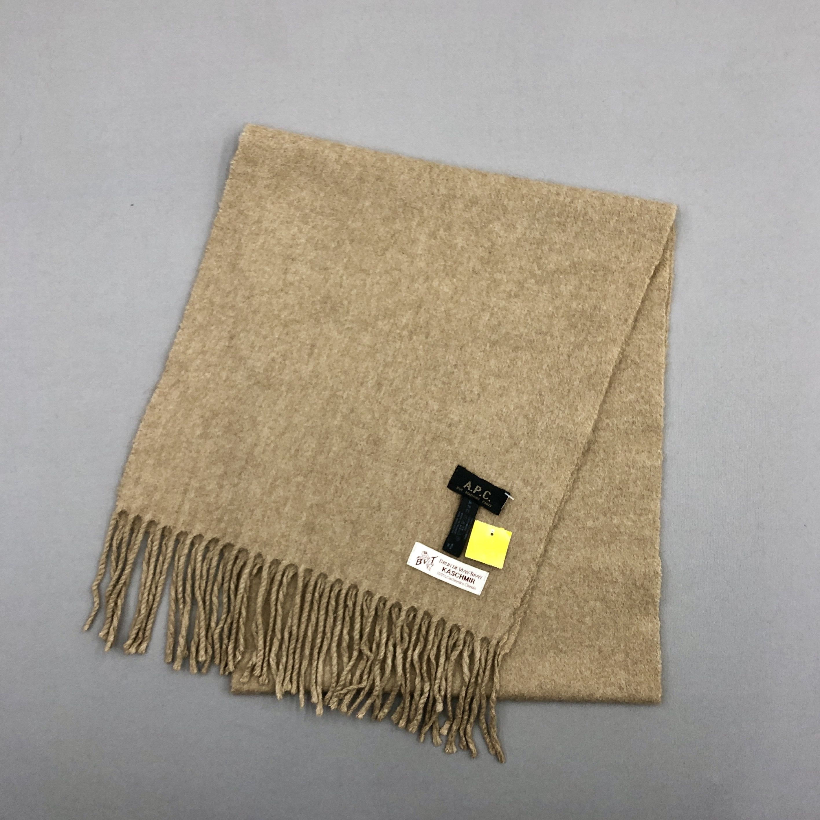 A.P.C. × Vintage Vintage Y2K A.P.C Scarf Muffler APC Wool Scarves Size ONE SIZE - 2 Thumbnail