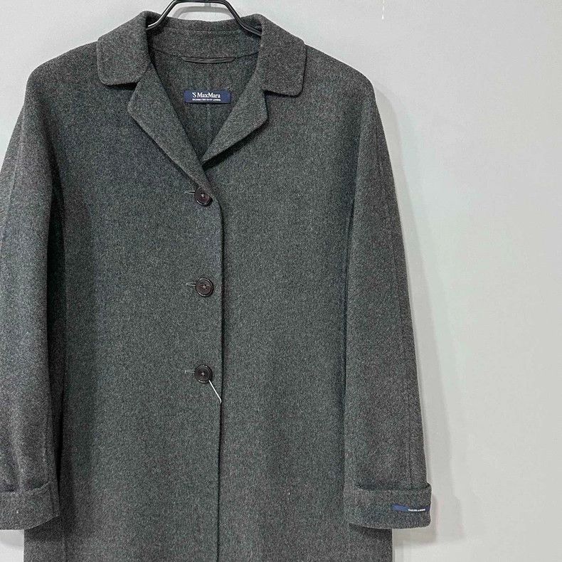 Max Mara Max Mara Dark grey wool coat Size M / US 6-8 / IT 42-44 - 2 Thumbnail