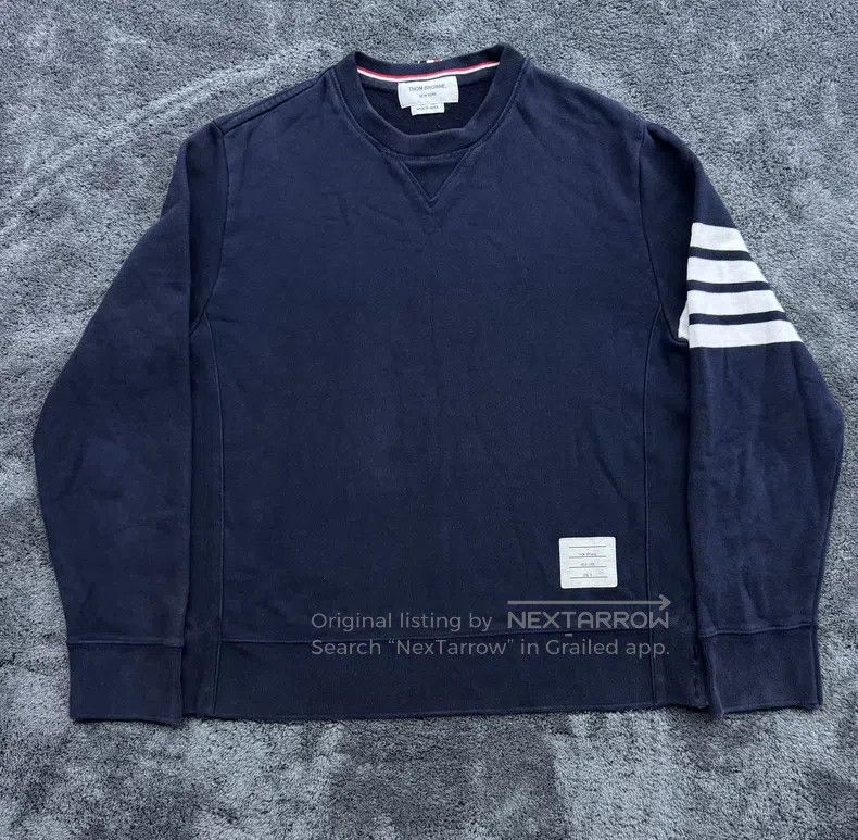 Thom Browne Thom Browne Blue hoodie Size US XL / EU 56 / 4 - 1 Thumbnail