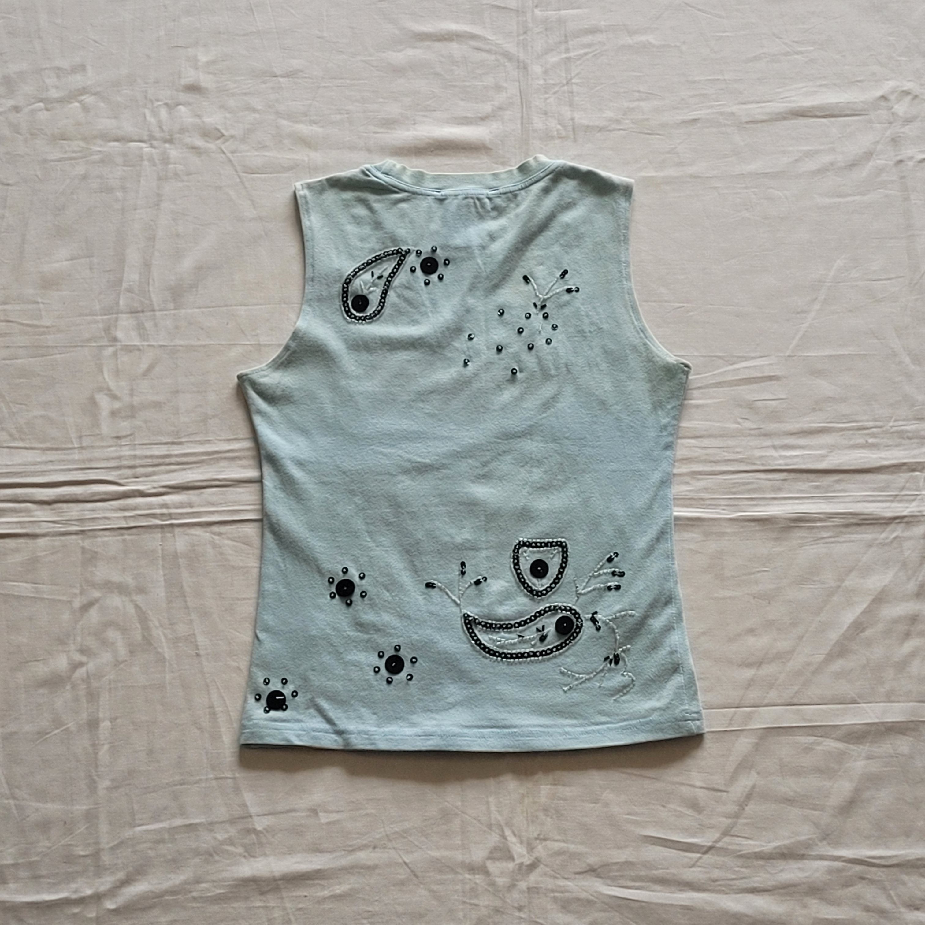 Dior by John Galliano 2000s embellished tank top