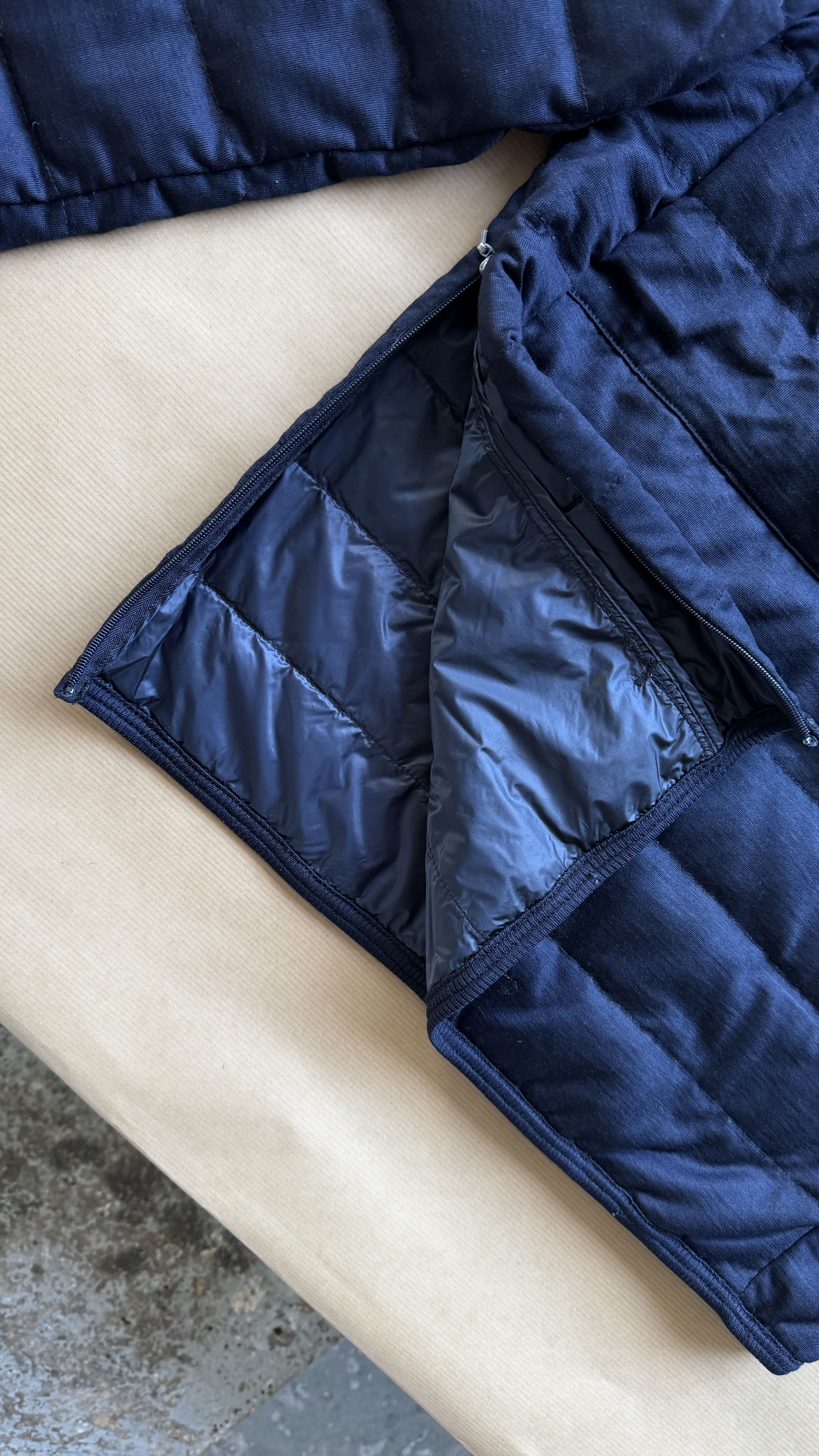 Nanamica aa . XS . NANAMICA . DOWN AND WOOL PULLOVER . SUAF612 Size US XS / EU 42 / 0 - 7 Thumbnail
