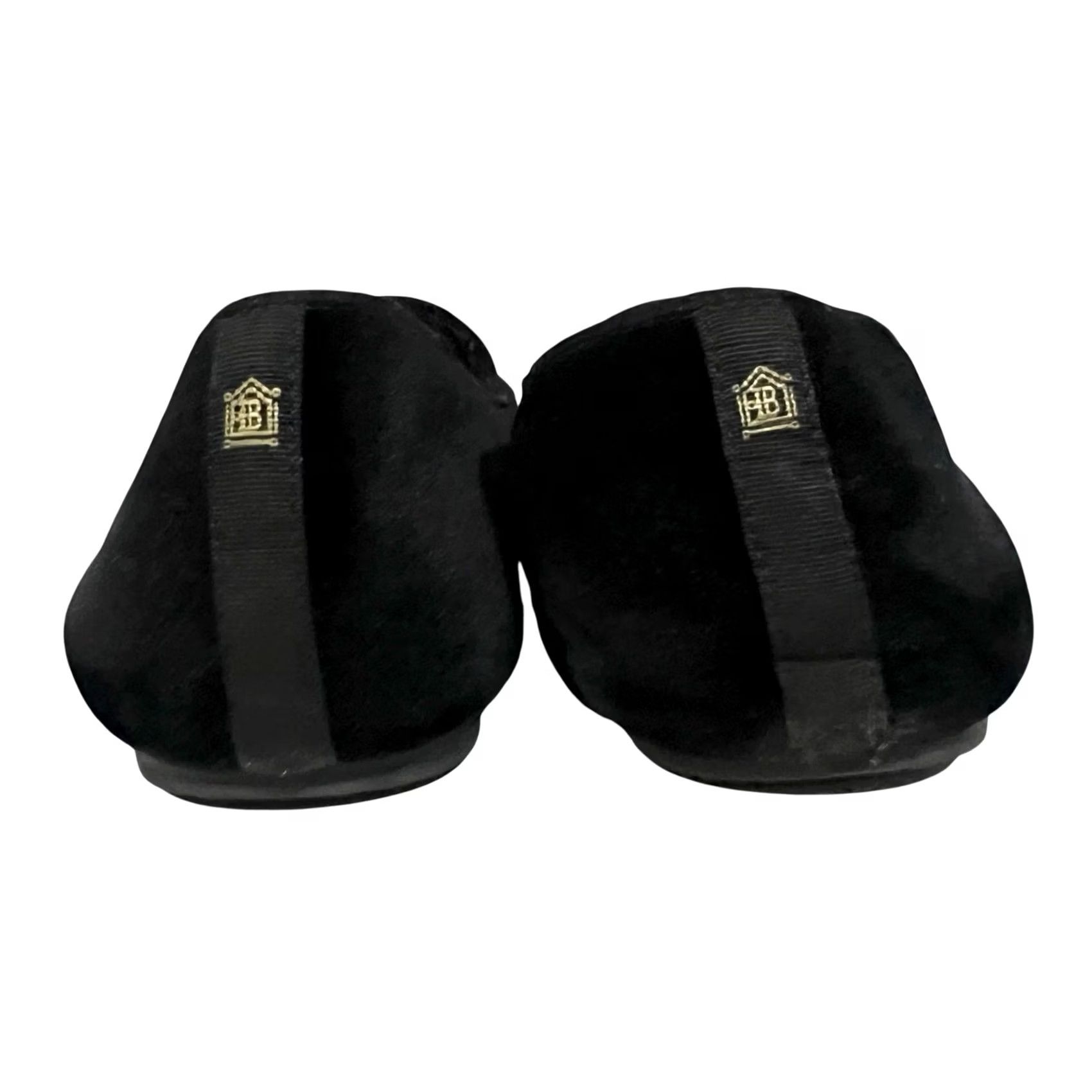 Velvet Birdies The Starling Flats Womens 9 Black Velvet Comfort Casual Slip On Loafers Size US 9 / IT 39 - 7 Thumbnail