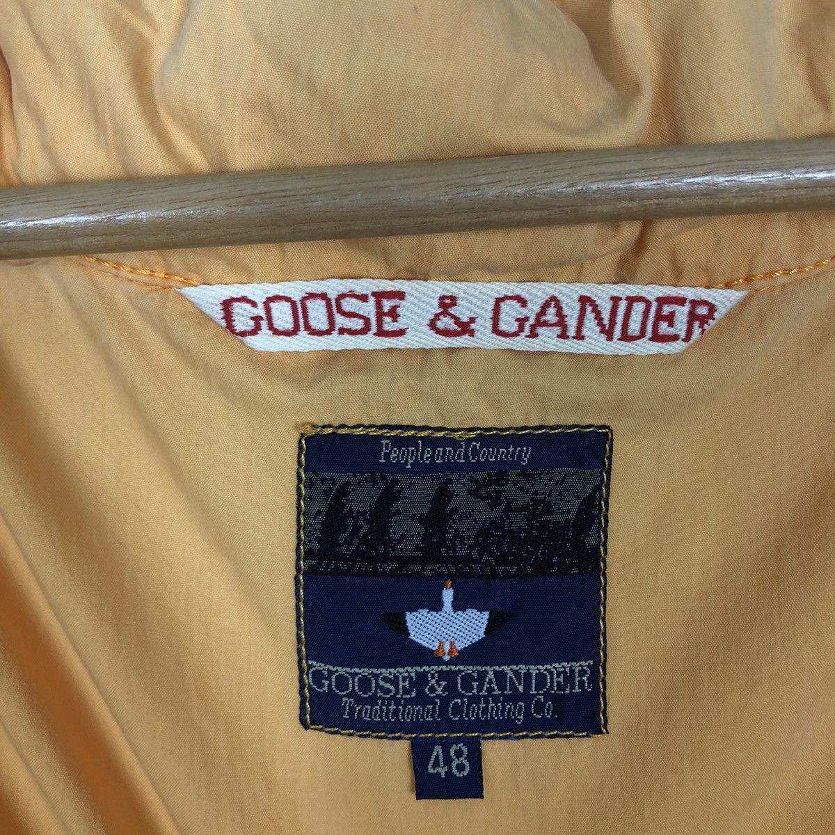 Japanese Brand 🔥90’s Vintage Bomber Jacket Parachute Design Goose & Gander Size US M / EU 48-50 / 2 - 12 Thumbnail
