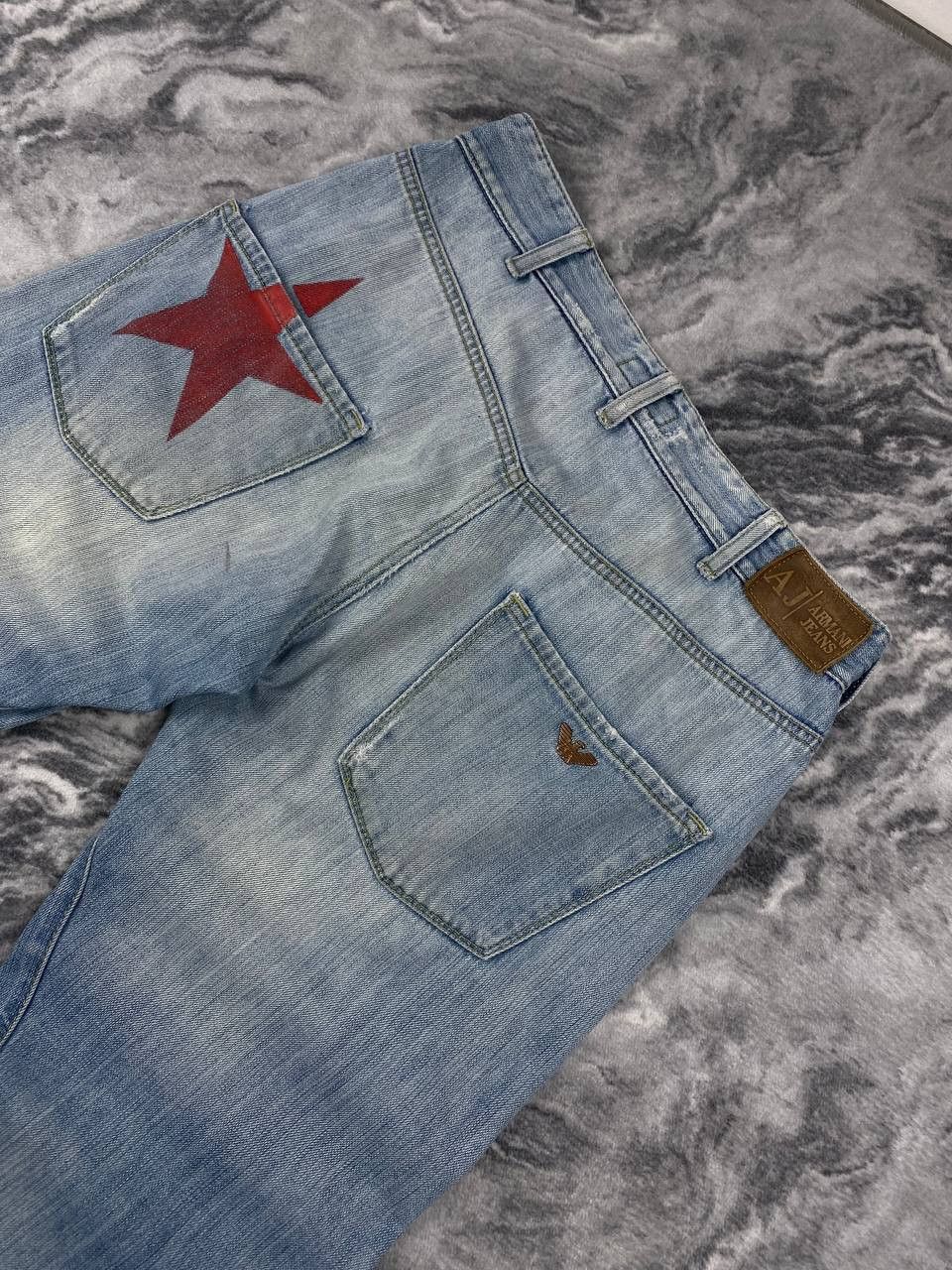 Armani Vintage Armani Jeans Denim Jeans Big Logo Metal Logo Men Size US 31 - 3 Thumbnail