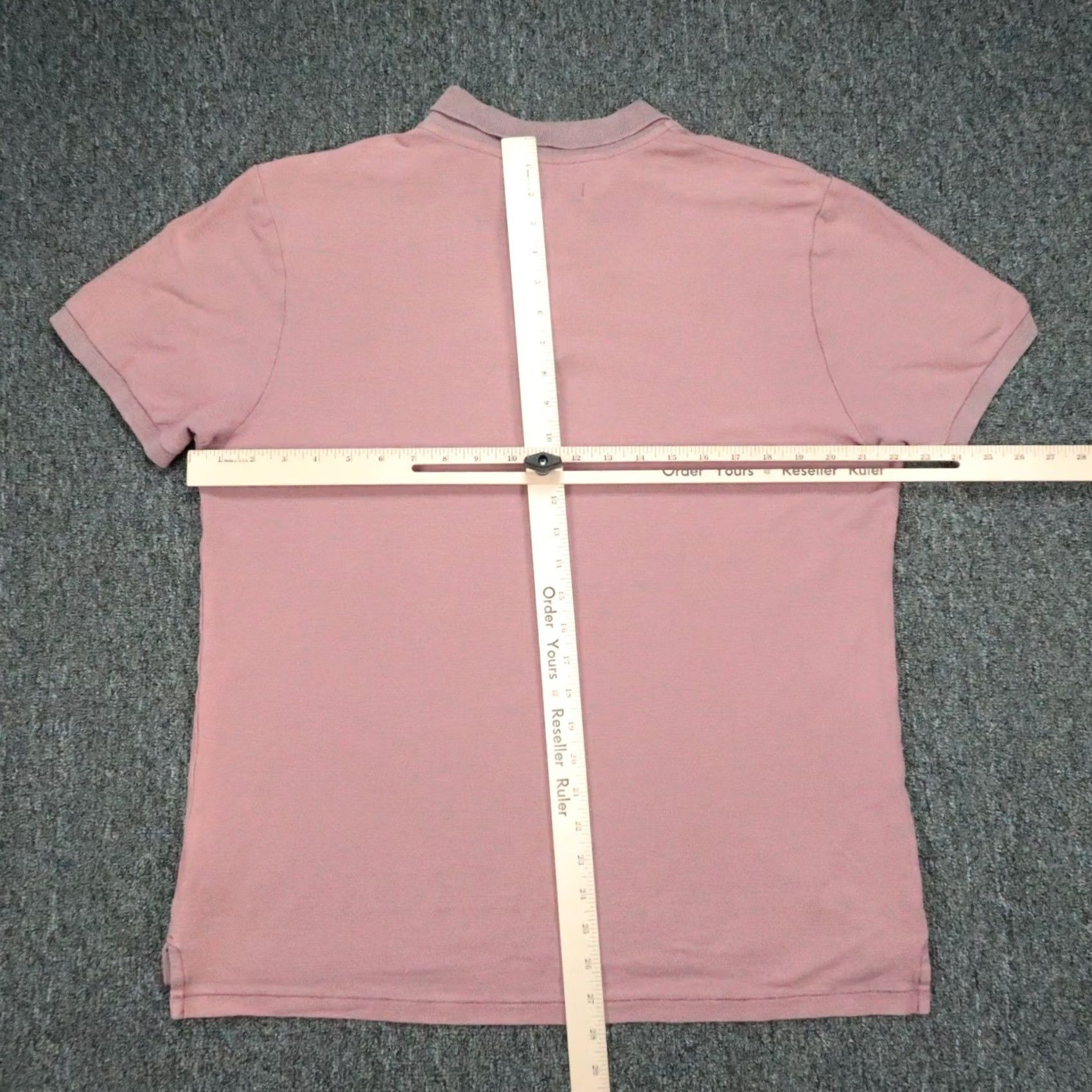 Outerknown Outerknown Polo Shirt Mens Large Pink Hemp Cotton Short Sleeve Pique Button 42 in Chest Pocket Brand: Outerknown Mens Regular Vintage? Size US L / EU 52-54 / 3 - 6 Thumbnail
