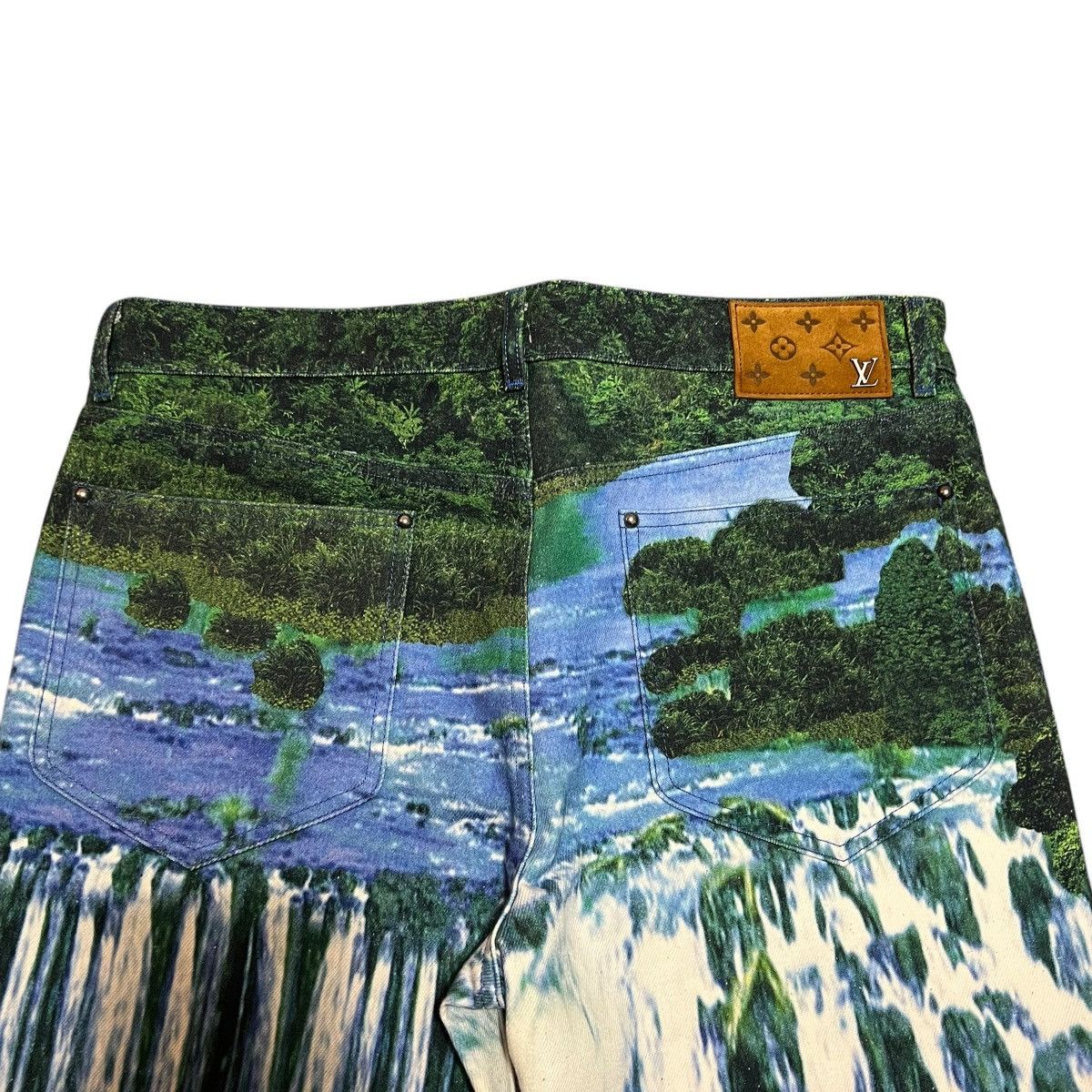 Louis Vuitton LOUIS VUITTON × VIRGIL ABLOH 2022SS LANDSCAPE DENIM PANTS Size US 31 - 13 Thumbnail