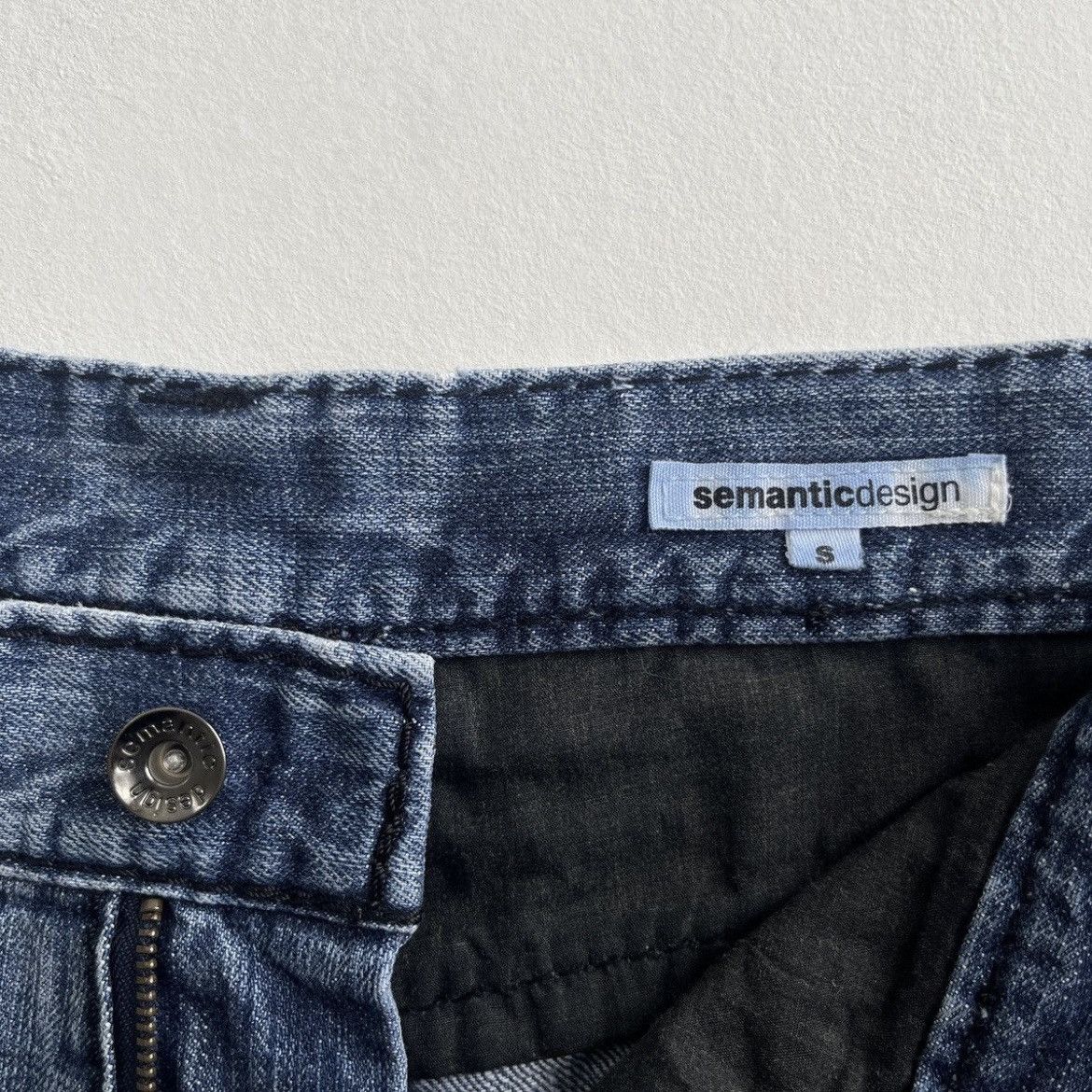 Japanese Brand Semantic Design Whiskered Flared Jeans Size US 30 / EU 46 - 4 Thumbnail