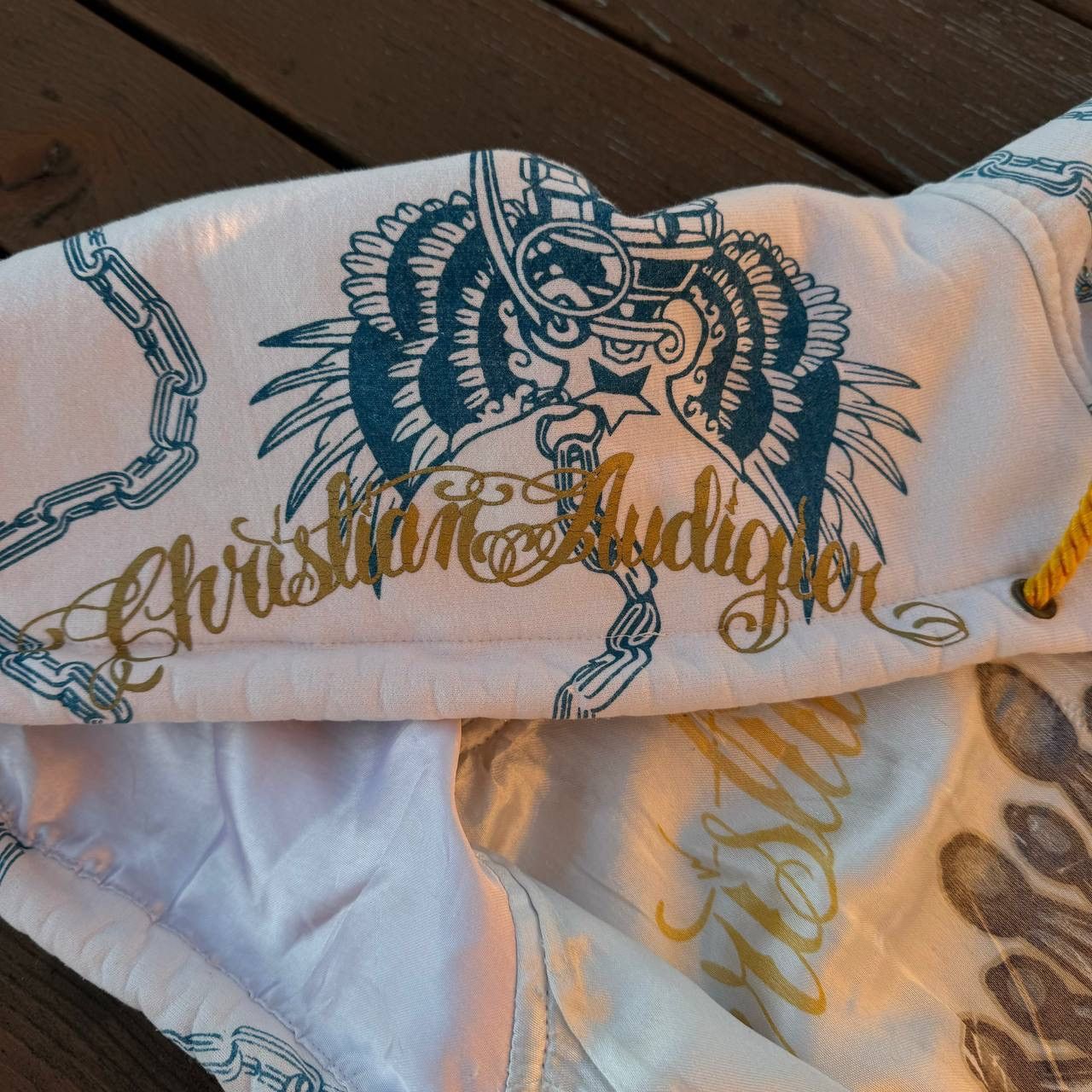Christian Audigier × Ed Hardy Christian Audigier Ed Hardy Zip-Up Hoodie Size US M / EU 48-50 / 2 - 9 Thumbnail
