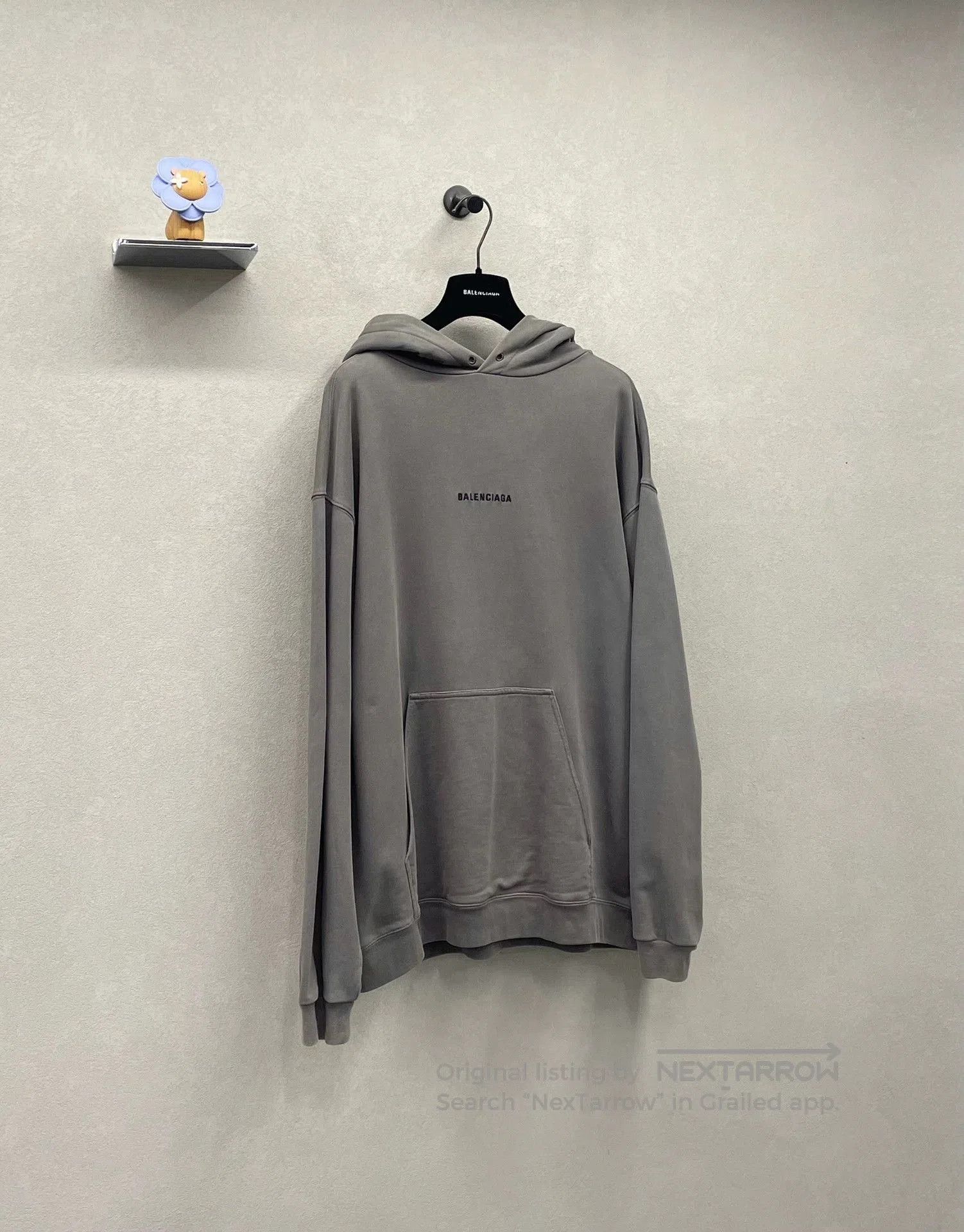 Balenciaga gray oversized hoodie from Balenciaga. Size US S / EU 44-46 / 1 - 3 Thumbnail