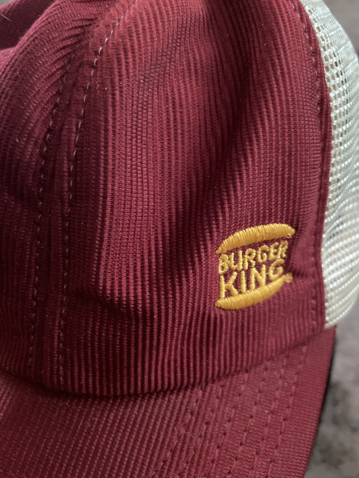 Vintage BURGER KING HAT cap uniform crew 1970-1990 SnapBack Vintage Size ONE SIZE - 4 Thumbnail