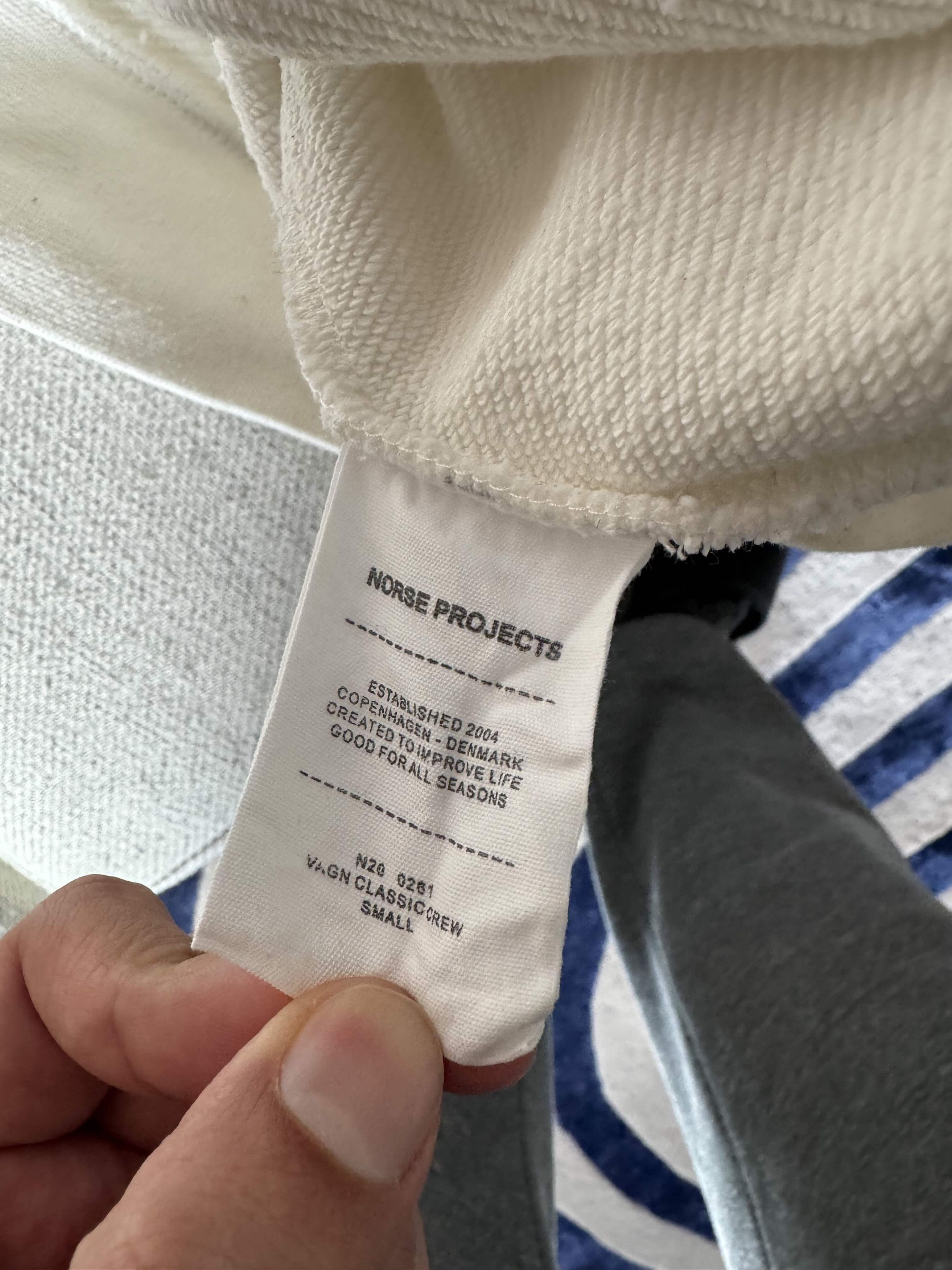 Norse Projects Vagn Classic Crewneck Sweatshirt Size US S / EU 44-46 / 1 - 4 Thumbnail