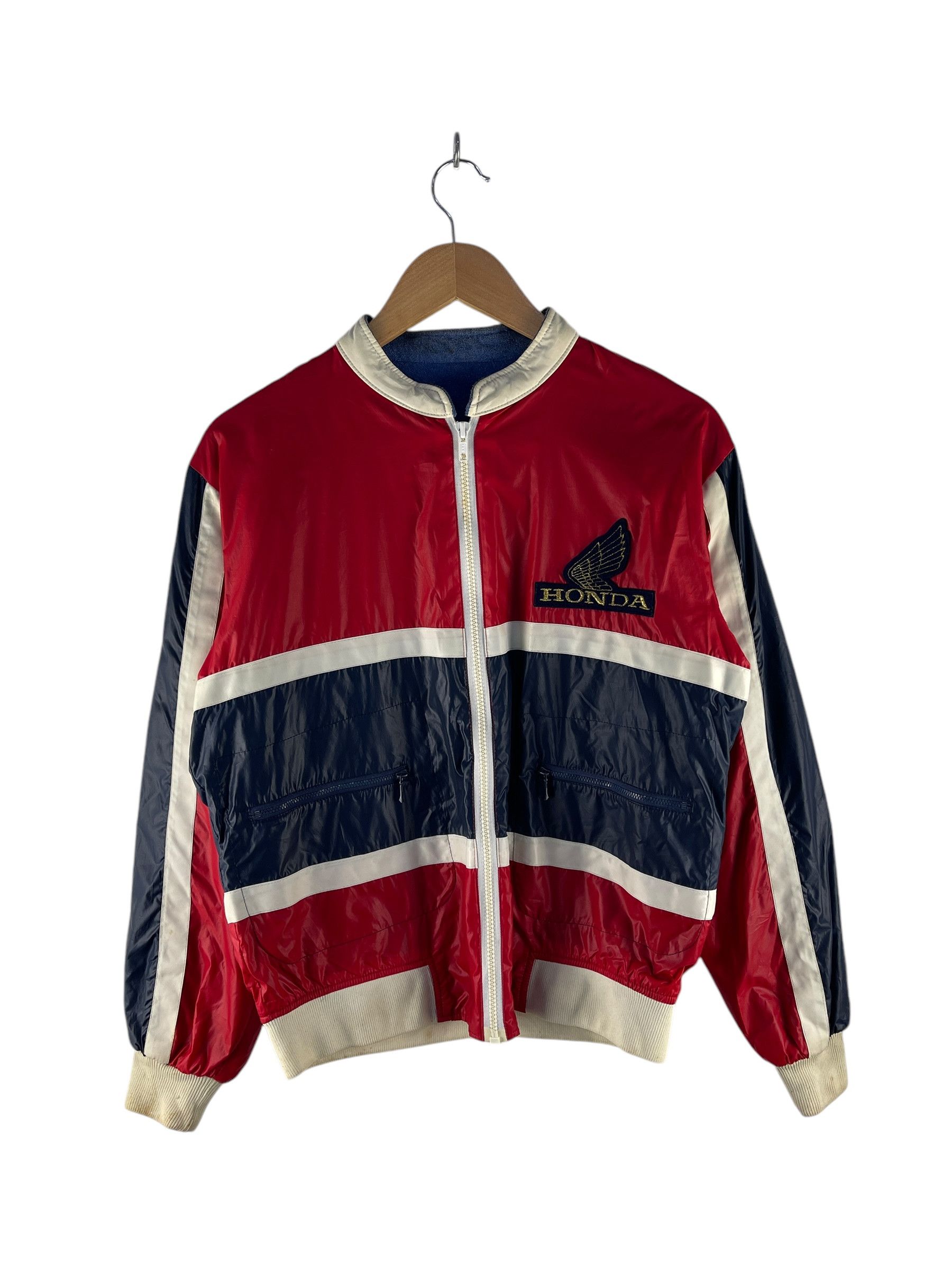 Honda Vintage Honda Motorsports HRC Racing Team Windbreaker Jacket Size US S / EU 44-46 / 1 - 1 Thumbnail