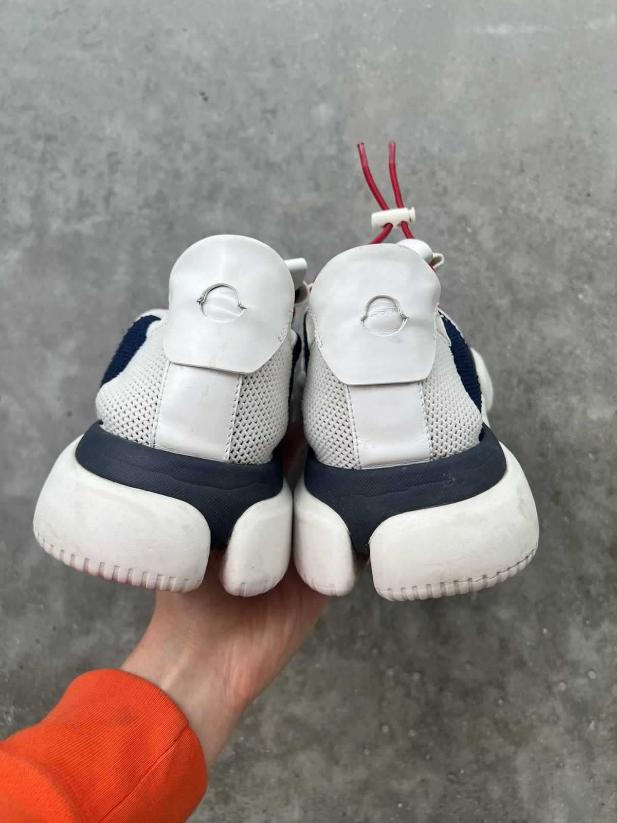 Moncler Moncler Designer Luxury Sneakers Rare Low-Top high end Size US 11 / EU 44 - 11 Thumbnail