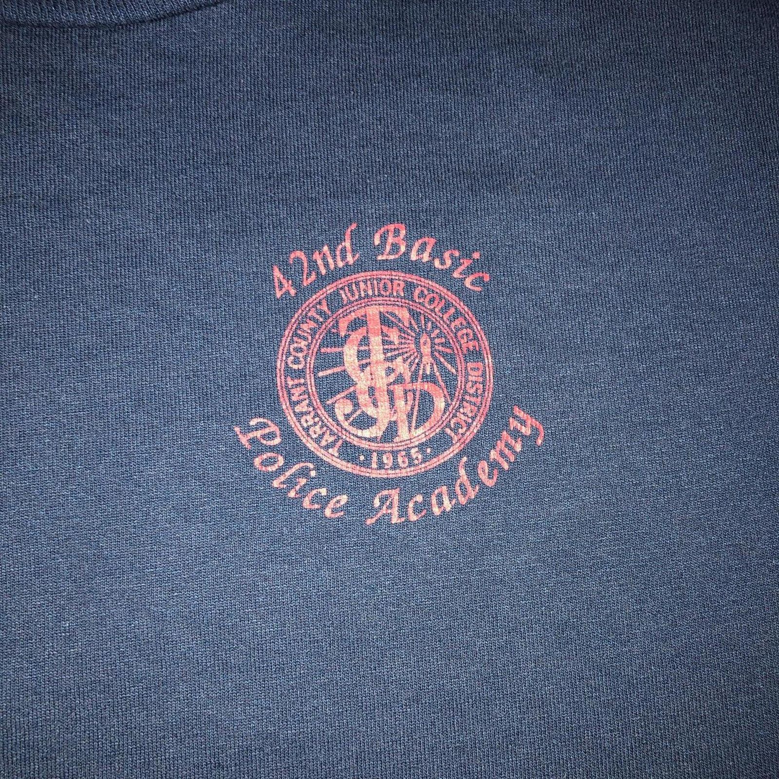 Other Navy Tarrant County 42nd Basic Police Academy Graphic Tee Size US L / EU 52-54 / 3 - 3 Thumbnail
