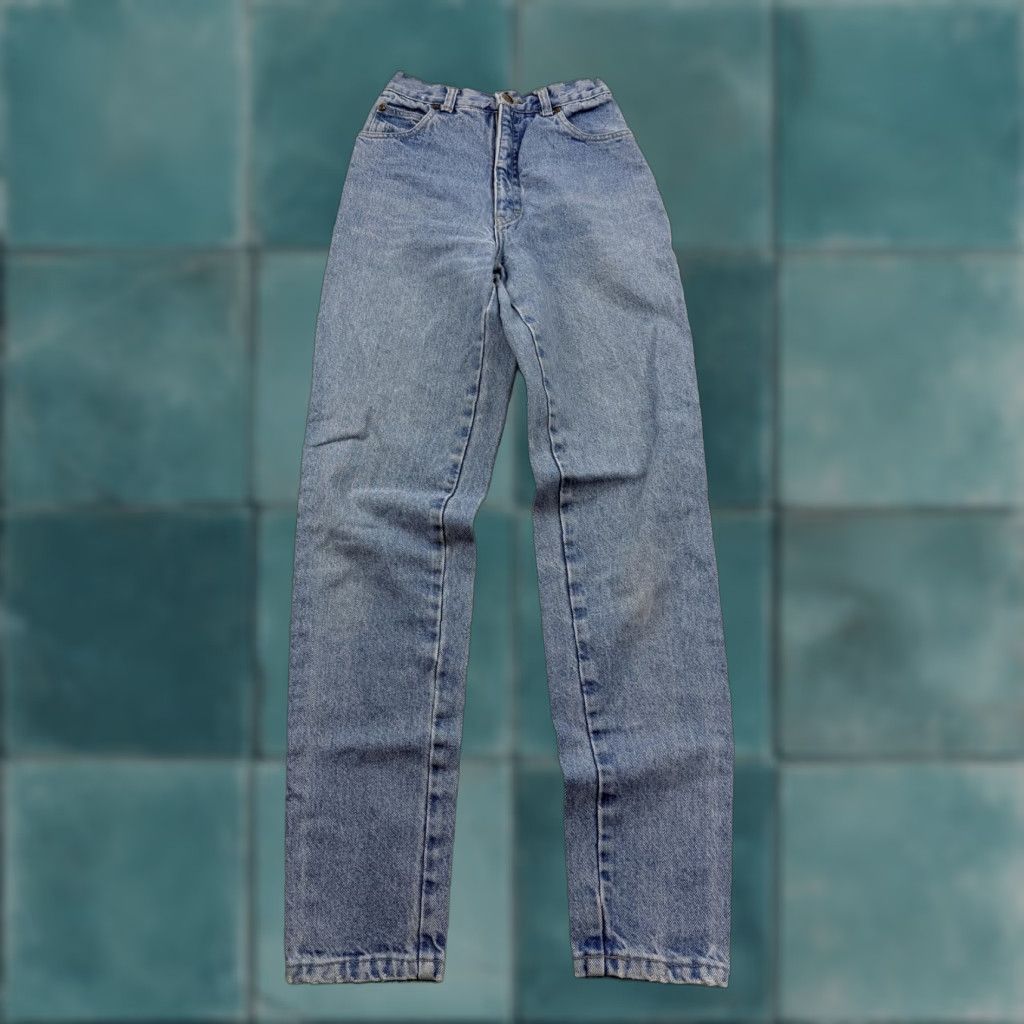 Asos SOS Jeans Womens 3/4 Light Wash Denim High Rise Mom Straight Leg Jeans Size 26" / US 2 / IT 38 - 1 Thumbnail