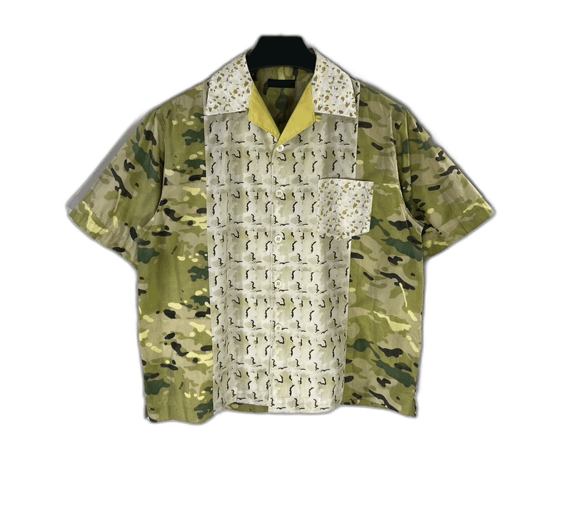 Prada Prada Camouflage Short Sleeve T-shirt for Men Size US L / EU 52-54 / 3 - 1 Thumbnail