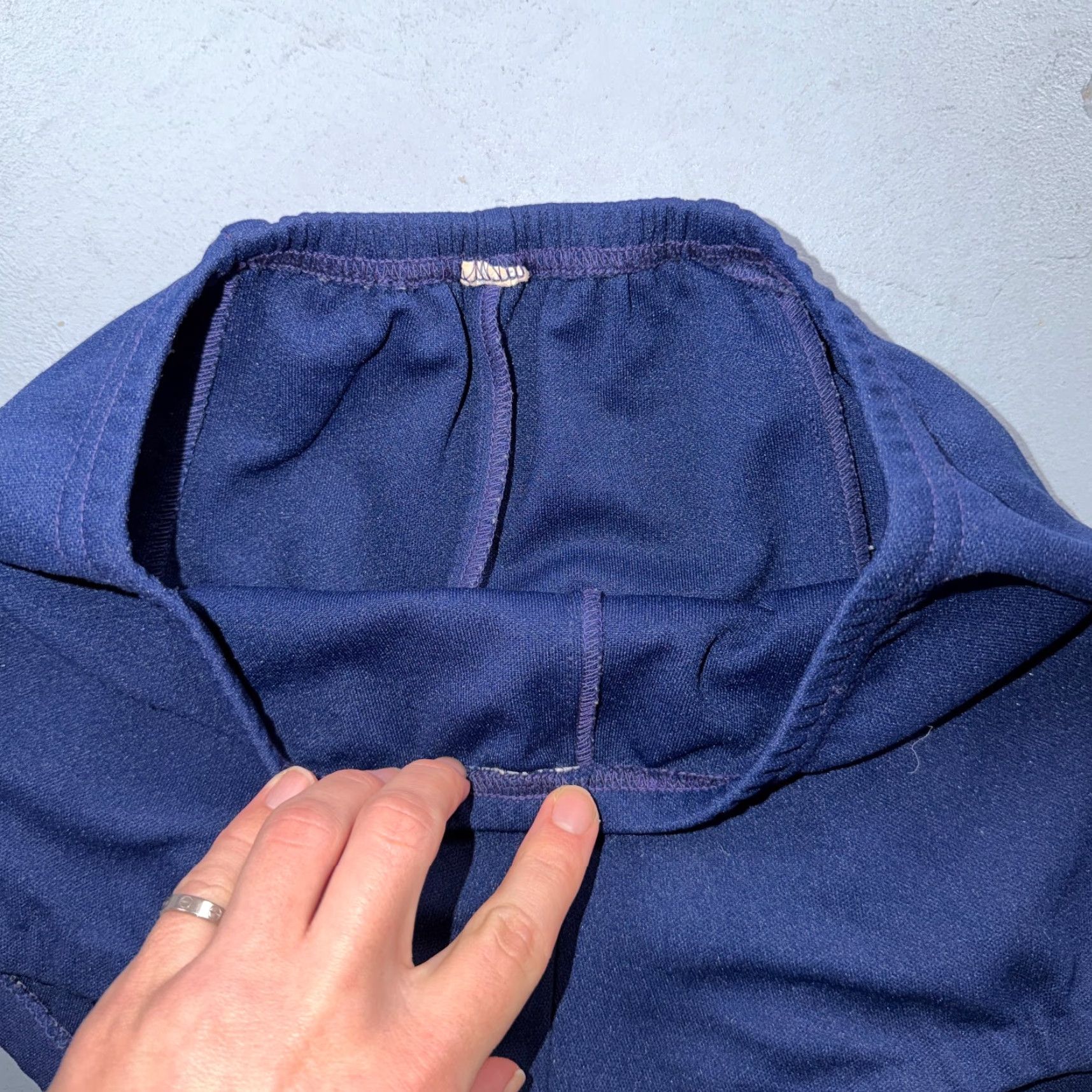 Vintage VINTAGE Carol 2 Piece Swimsuit Bikini Built In Bra 1960s 70s One Piece Bathing Suit Navy Blue S Womens Size S / US 4 / IT 40 - 5 Thumbnail