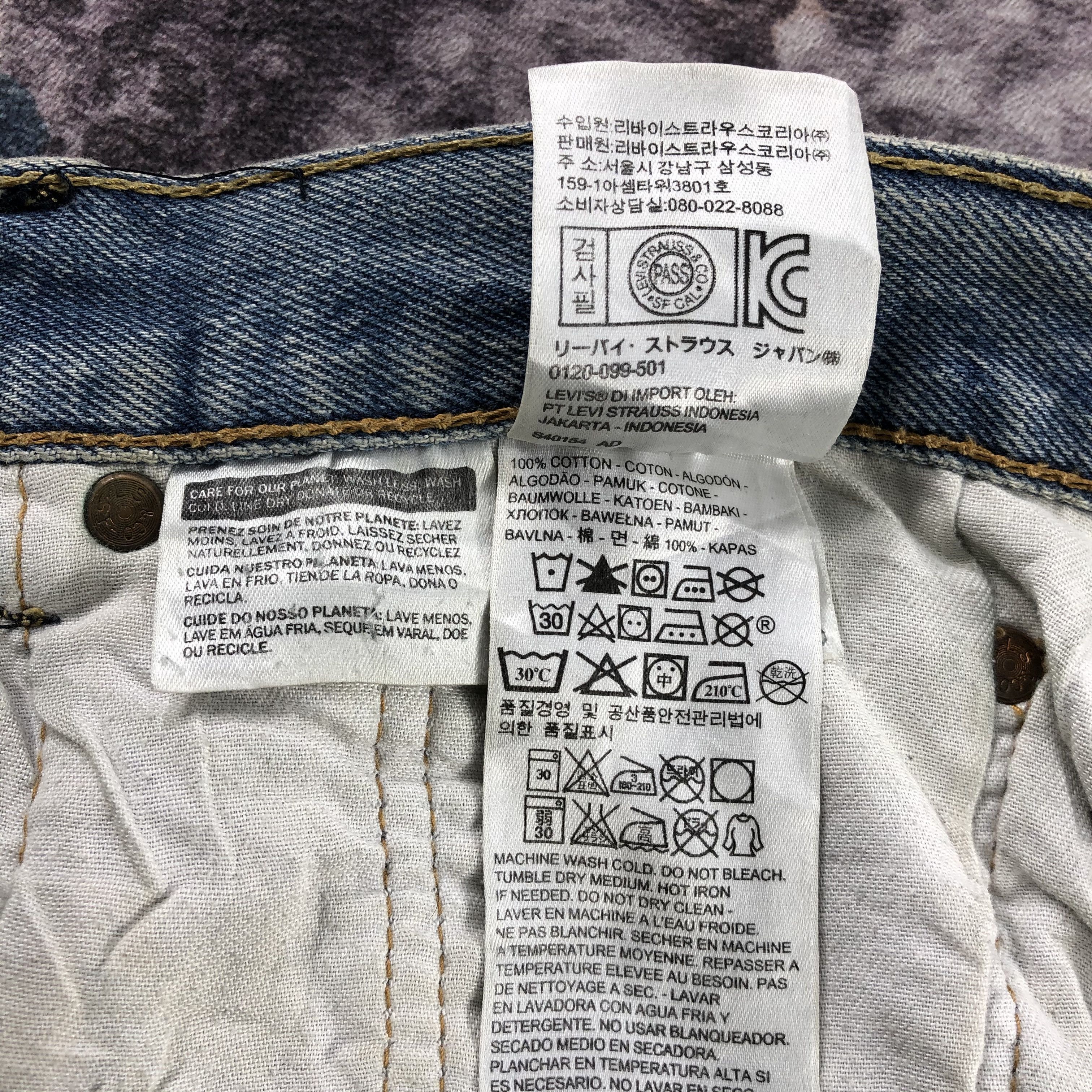 Levi's × Vintage Vintage Levis 501 Jeans-JM2871 Size US 38 / EU 54 - 19 Thumbnail