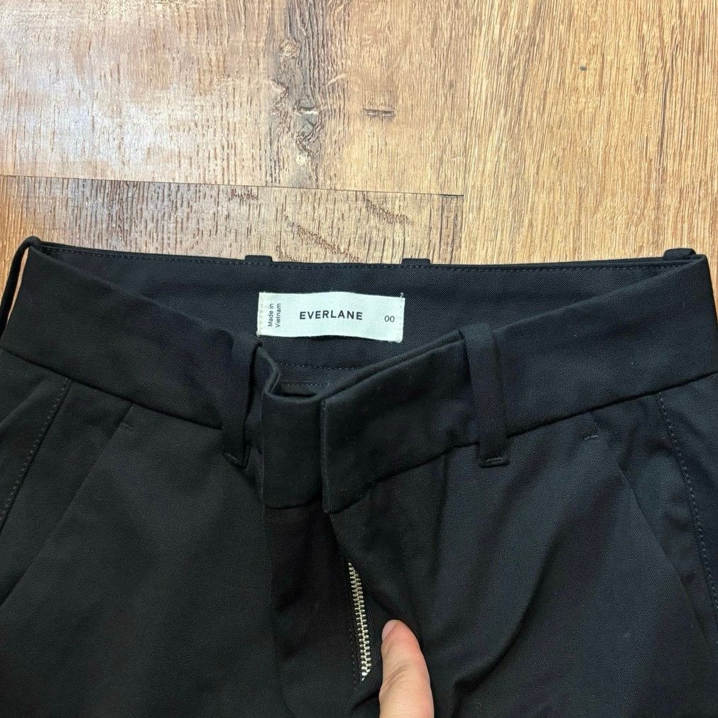 Everlane NWOT Everlane The Bi-Stretch Flare Pant In Black Size 00 Size 24" / US 00 / IT 34 - 5 Thumbnail