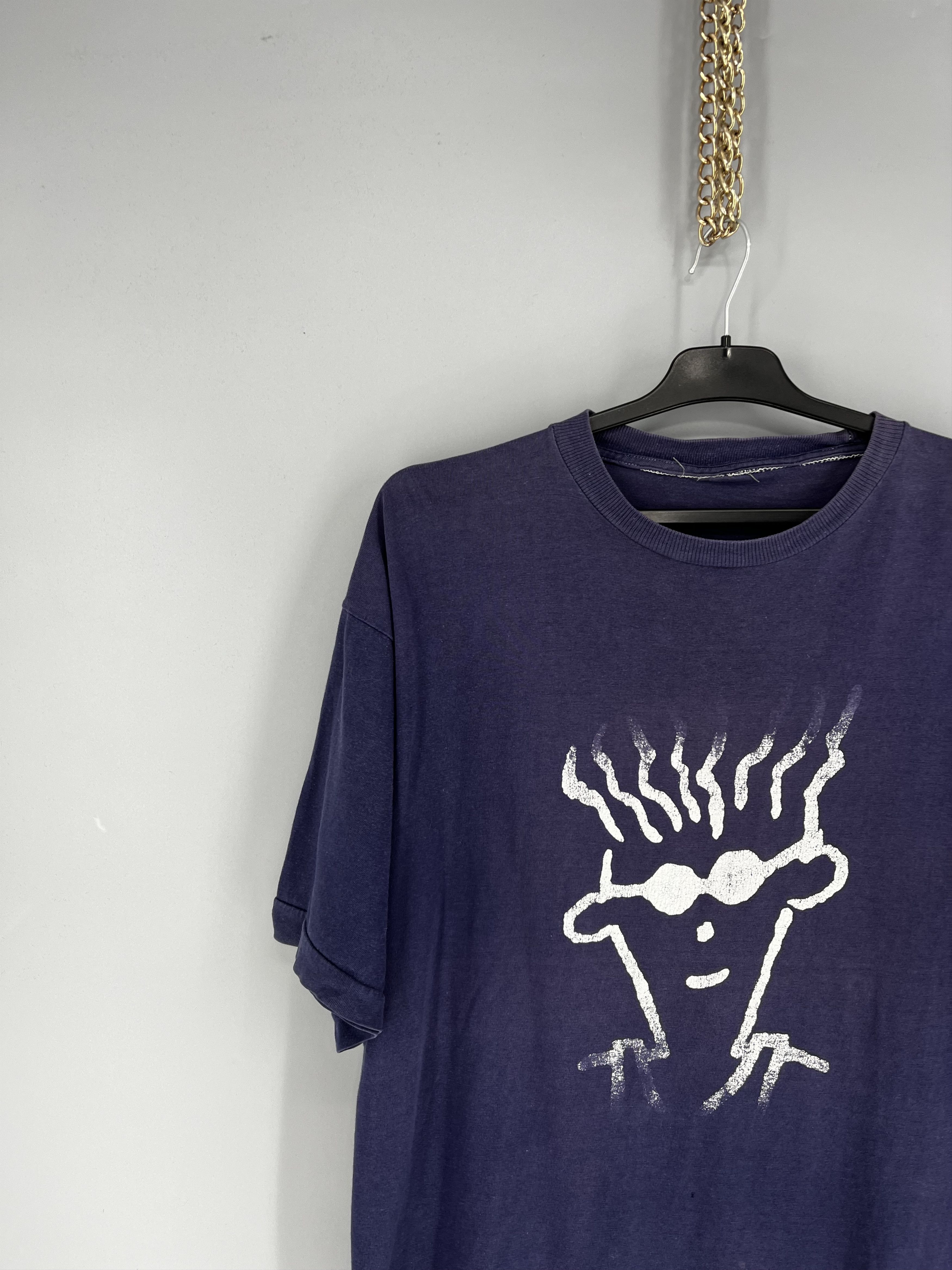 Cartoon Network Movie cartoon Fido Dido Logo big Face vtg Vintage Size US L / EU 52-54 / 3 - 4 Thumbnail