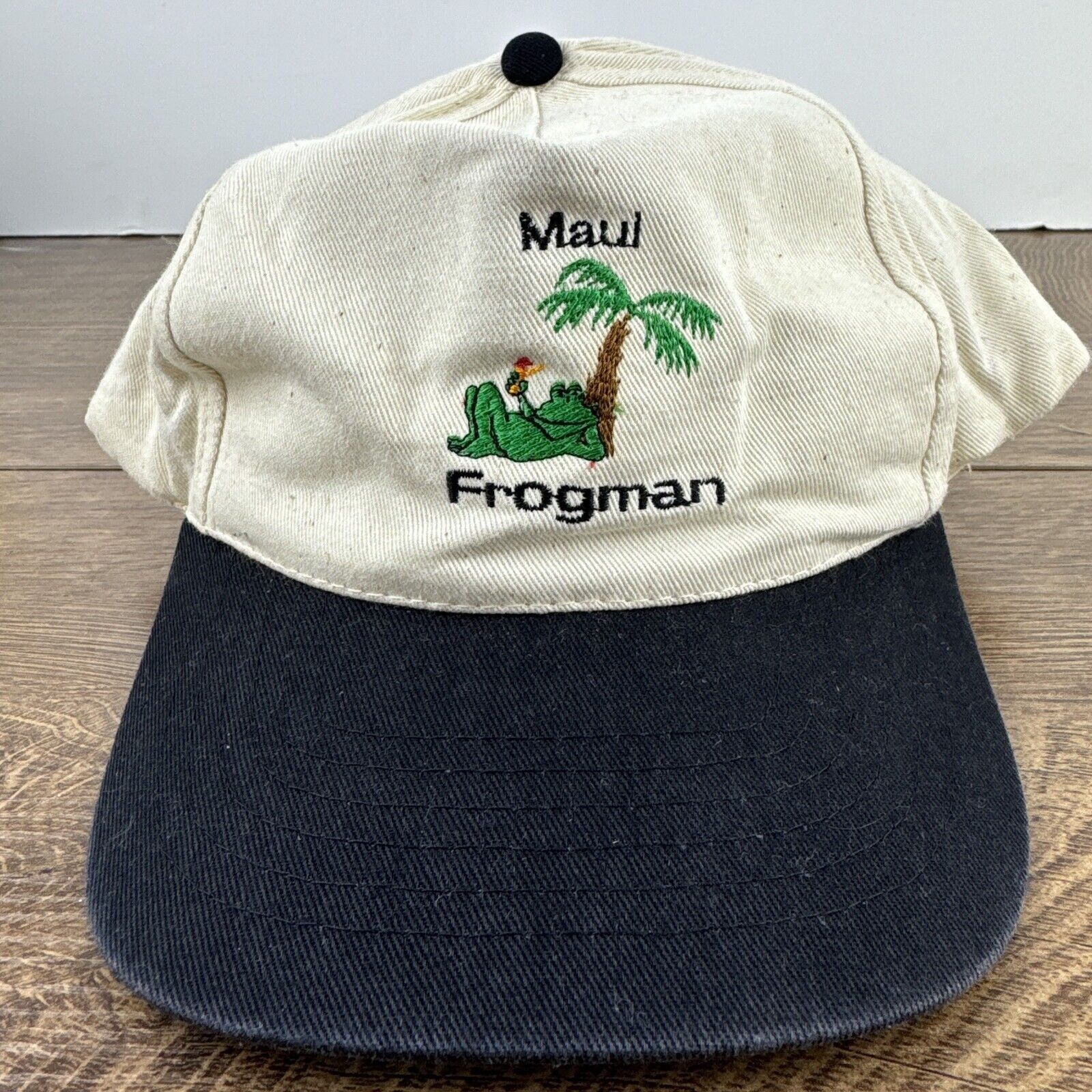 Other Maul Frogman Hat Tan Brown Hat Adjustable Adult Size Hat Cap Size ONE SIZE - 3 Thumbnail