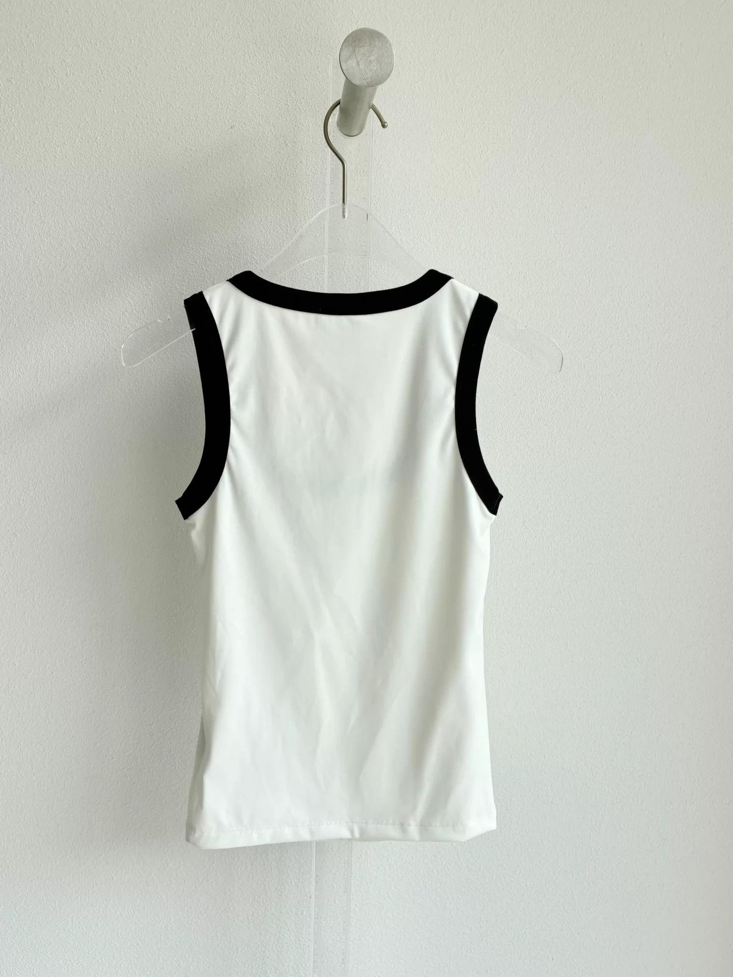 Courreges Courrèges blk/wht colorblock cami size 1 Size XS / US 0-2 / IT 36-38 - 3 Thumbnail