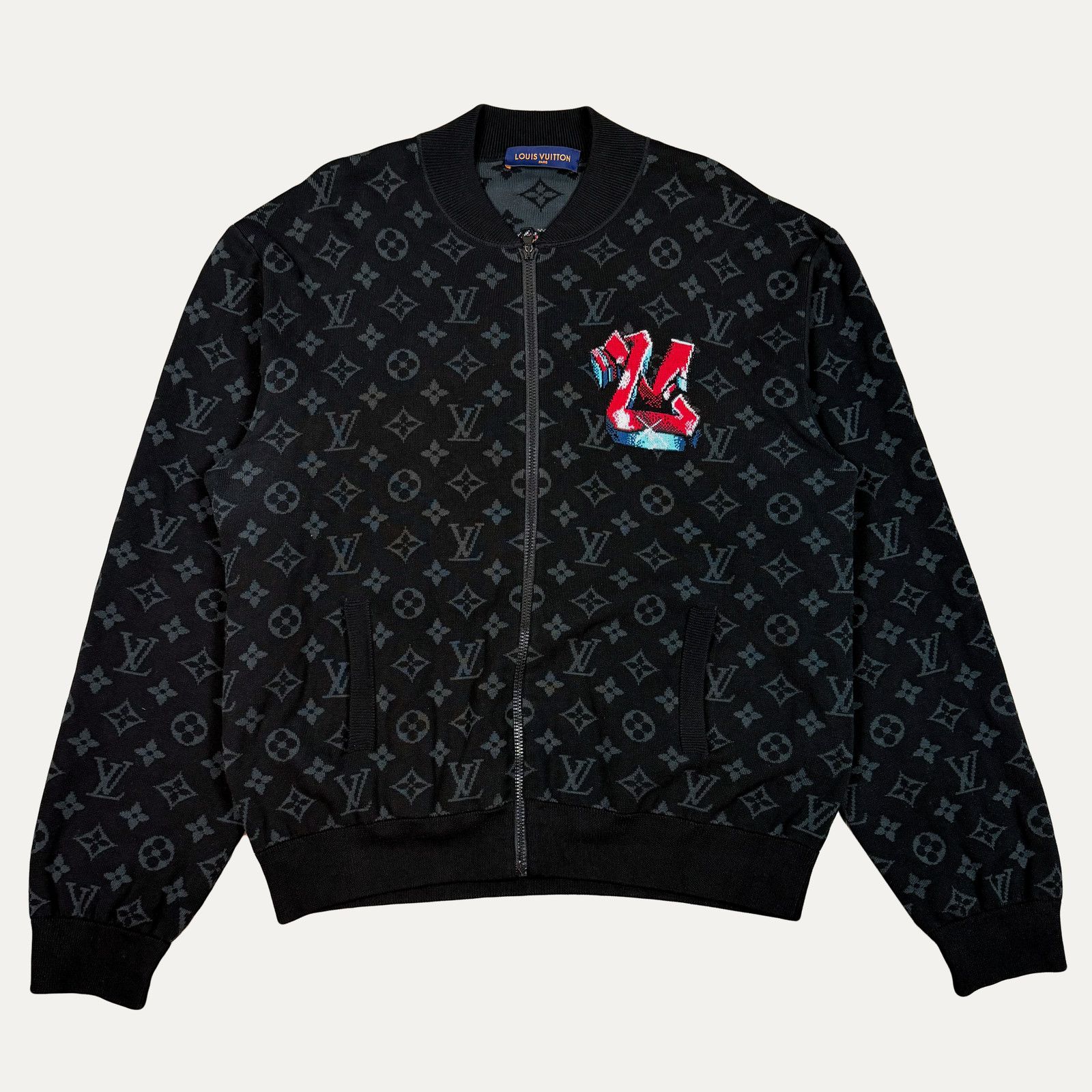 Louis Vuitton Louis Vuitton 2022 Monogram Bomber Jacket Size US XL / EU 56 / 4 - 1 Thumbnail