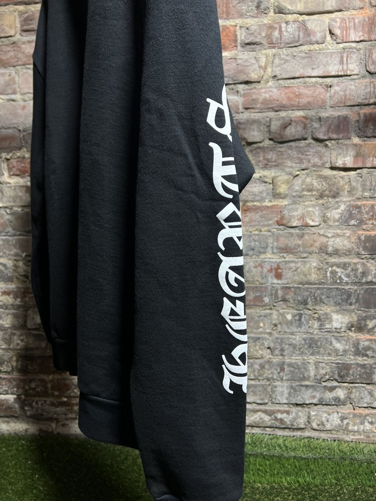 Chrome Hearts Chrome Hearts Neck Script Black Crewneck Size US M / EU 48-50 / 2 - 3 Thumbnail