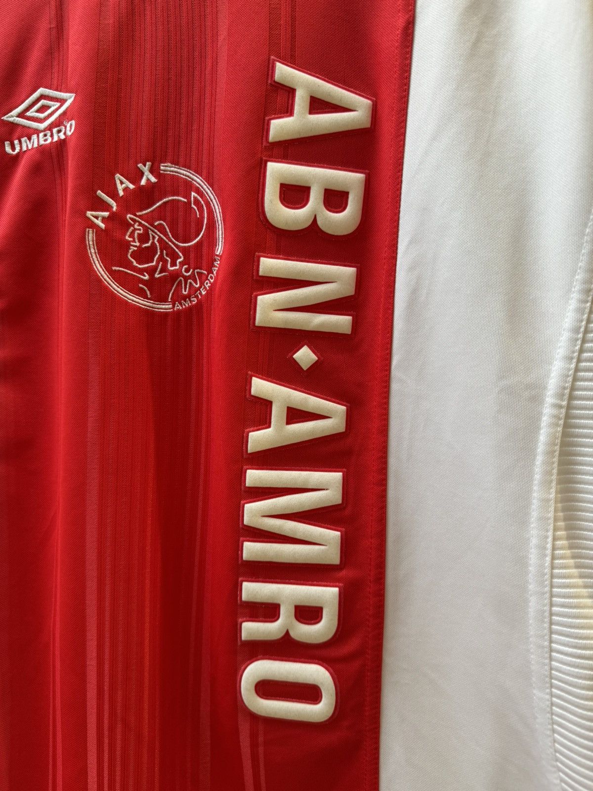 Umbro × Vintage AJAX AMSTERDAM 1999 2000 HOME SHIRT JERSEY UMBRO Size US L / EU 52-54 / 3 - 4 Thumbnail