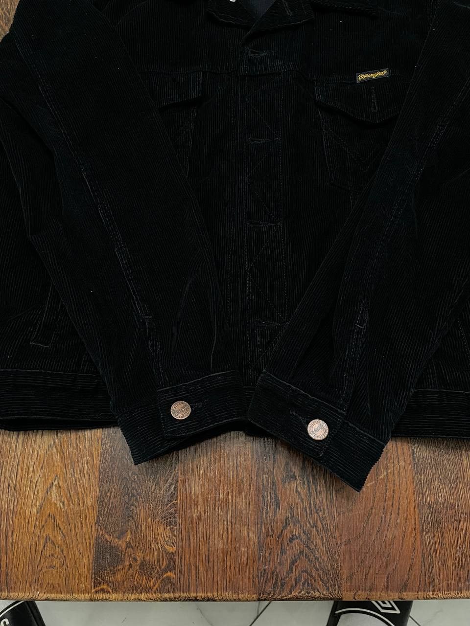 Wrangler Vintage Wrangler Velvet Denim Black Jacket 90s Japan style Size US M / EU 48-50 / 2 - 7 Thumbnail